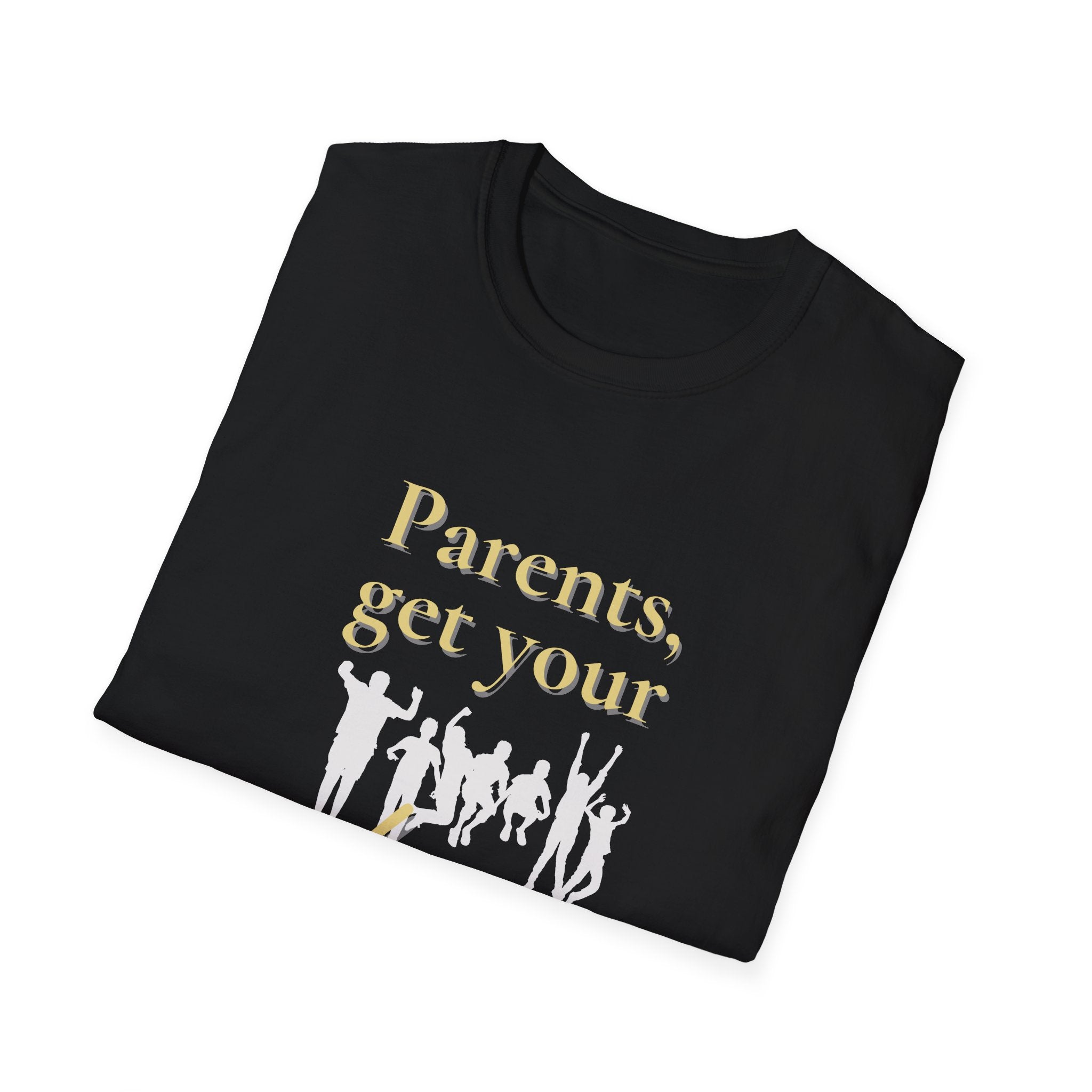 Parents Get Your Kids II — Unisex Softstyle T-Shirt  Faith 4 More HQ