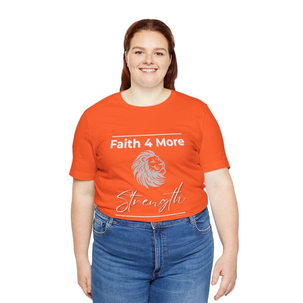 Faith 4 More Strength II — Unisex Jersey Tee Faith 4 More HQ
