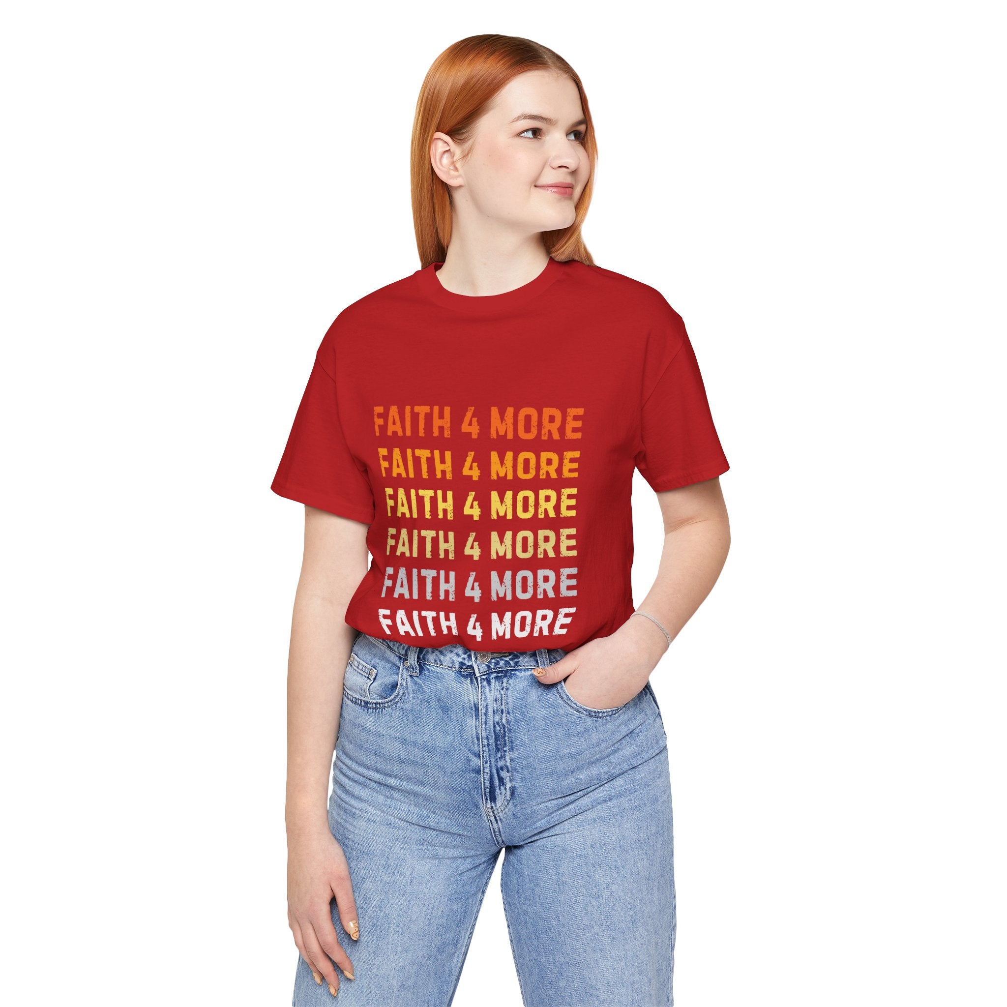 Faith 4 More — Unisex Jersey Tee  Faith 4 More HQ
