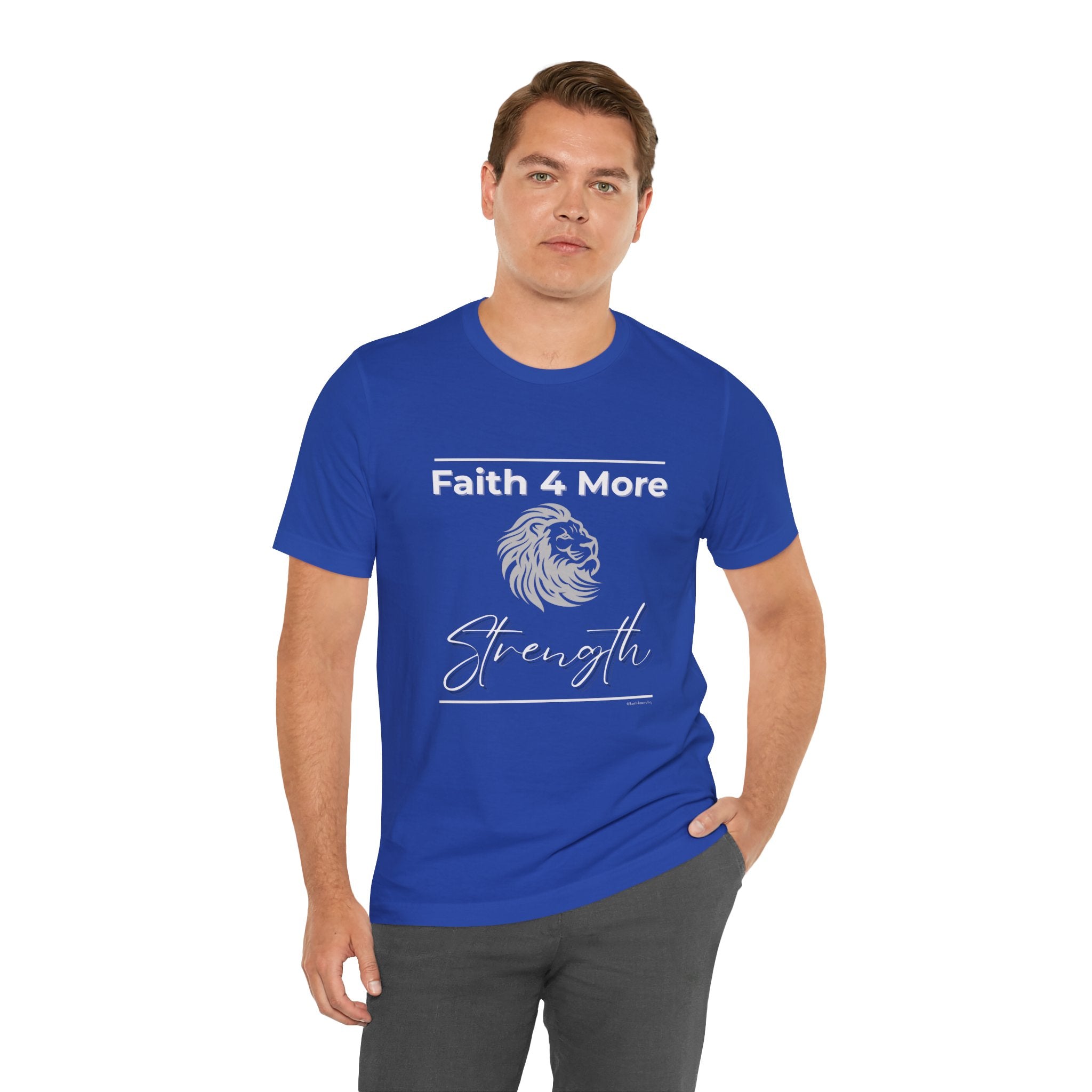 Faith 4 More Strength II — Unisex Jersey Tee Faith 4 More HQ