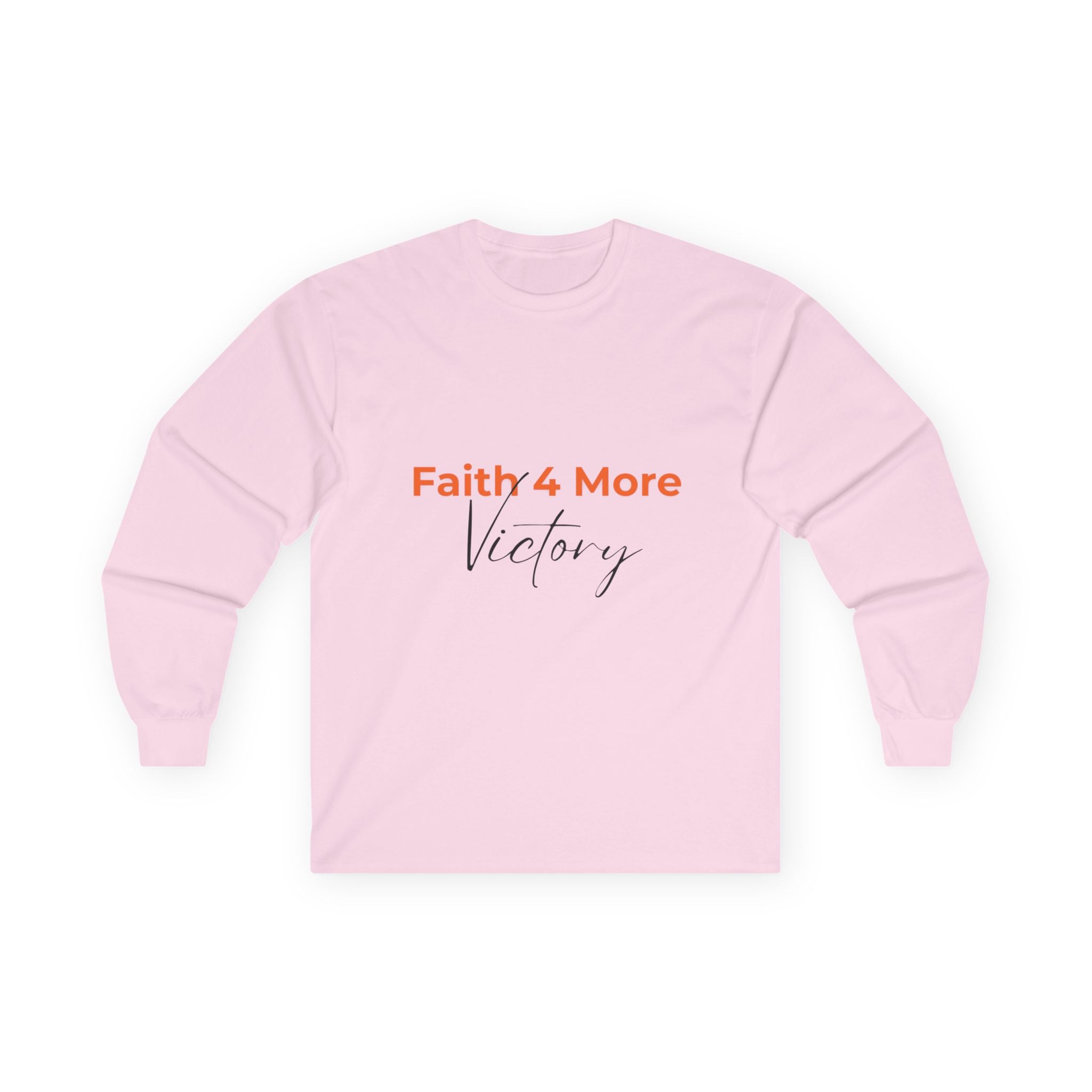 Faith 4 More Victory - Unisex Ultra Cotton Long Sleeve Tee Faith 4 More HQ
