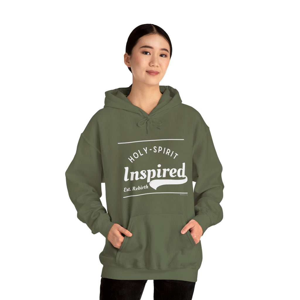 Holy-Spirit Inspired Est Rebirth — Unisex Sweatshirt  Faith 4 More HQ