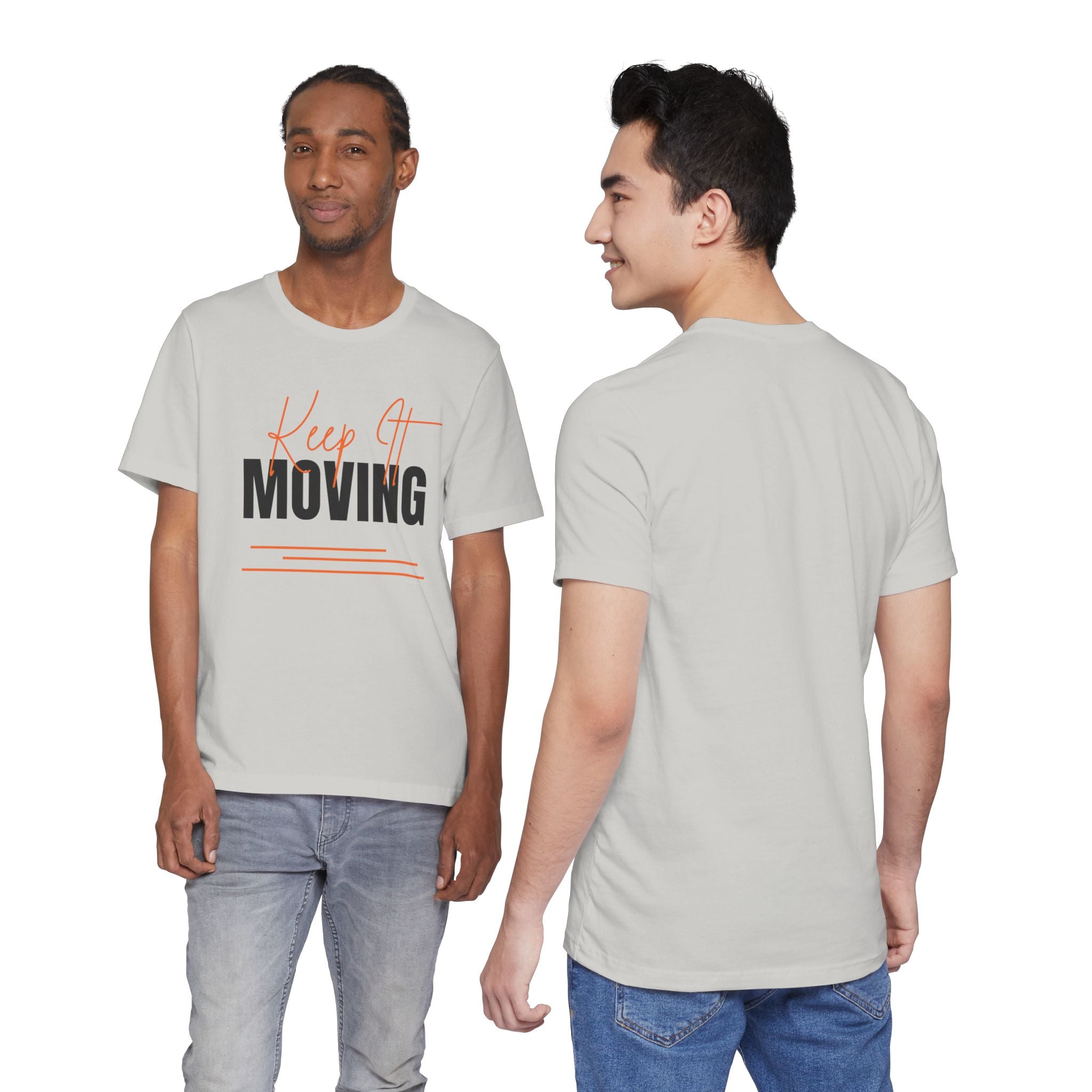 Keep It Moving — Unisex Jersey Tee  Faith 4 More HQ