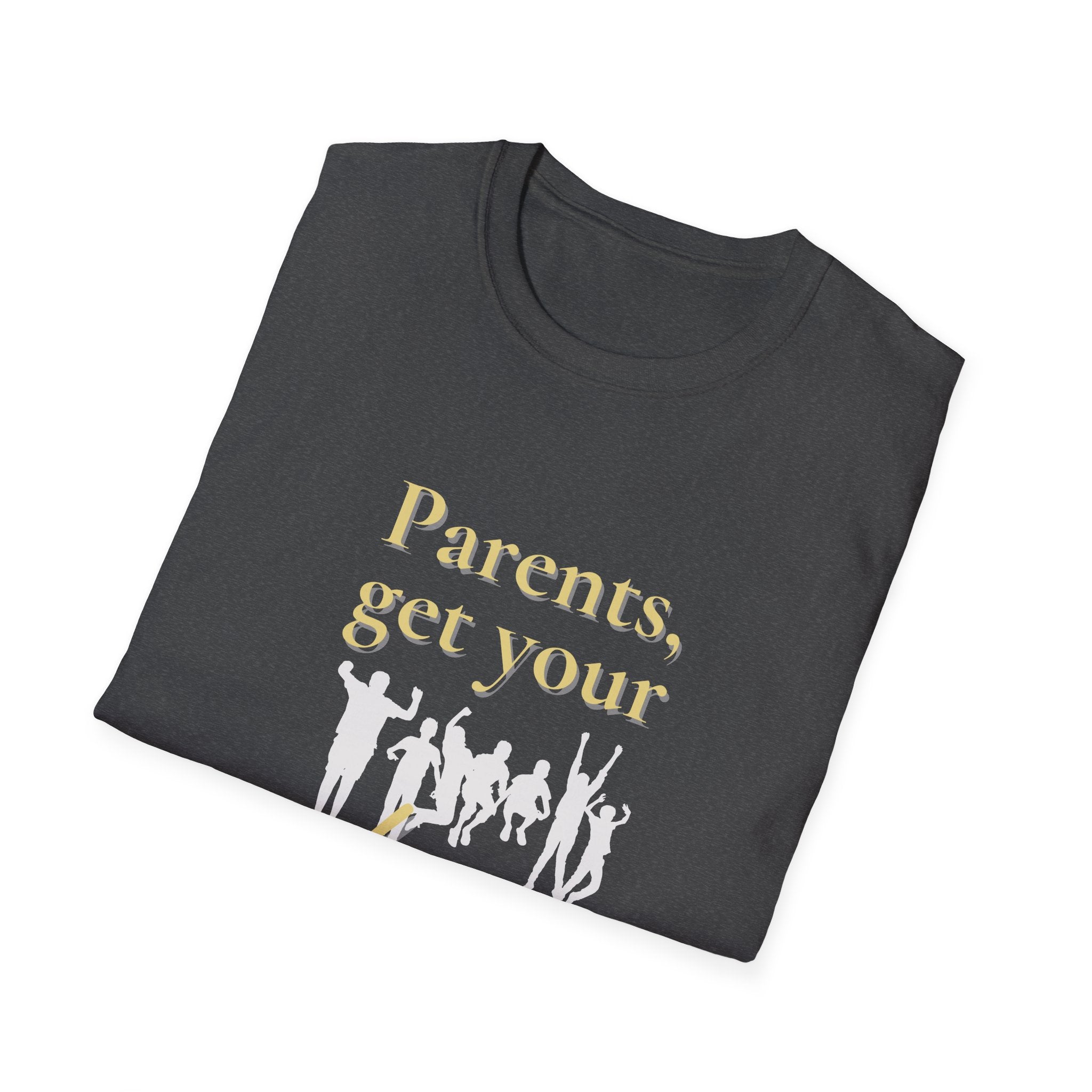 Parents Get Your Kids II — Unisex Softstyle T-Shirt  Faith 4 More HQ