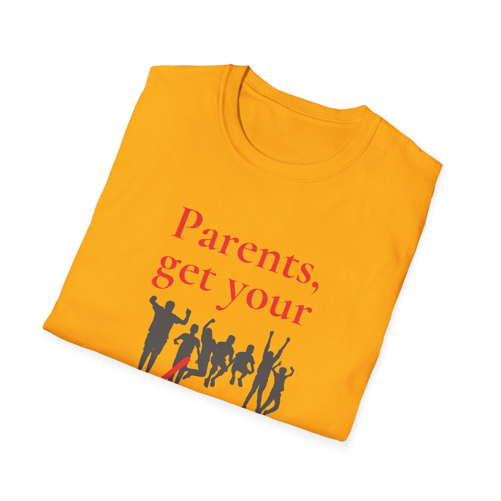 Parents Get Your Kids I — Unisex Softstyle T-Shirt  Faith 4 More HQ