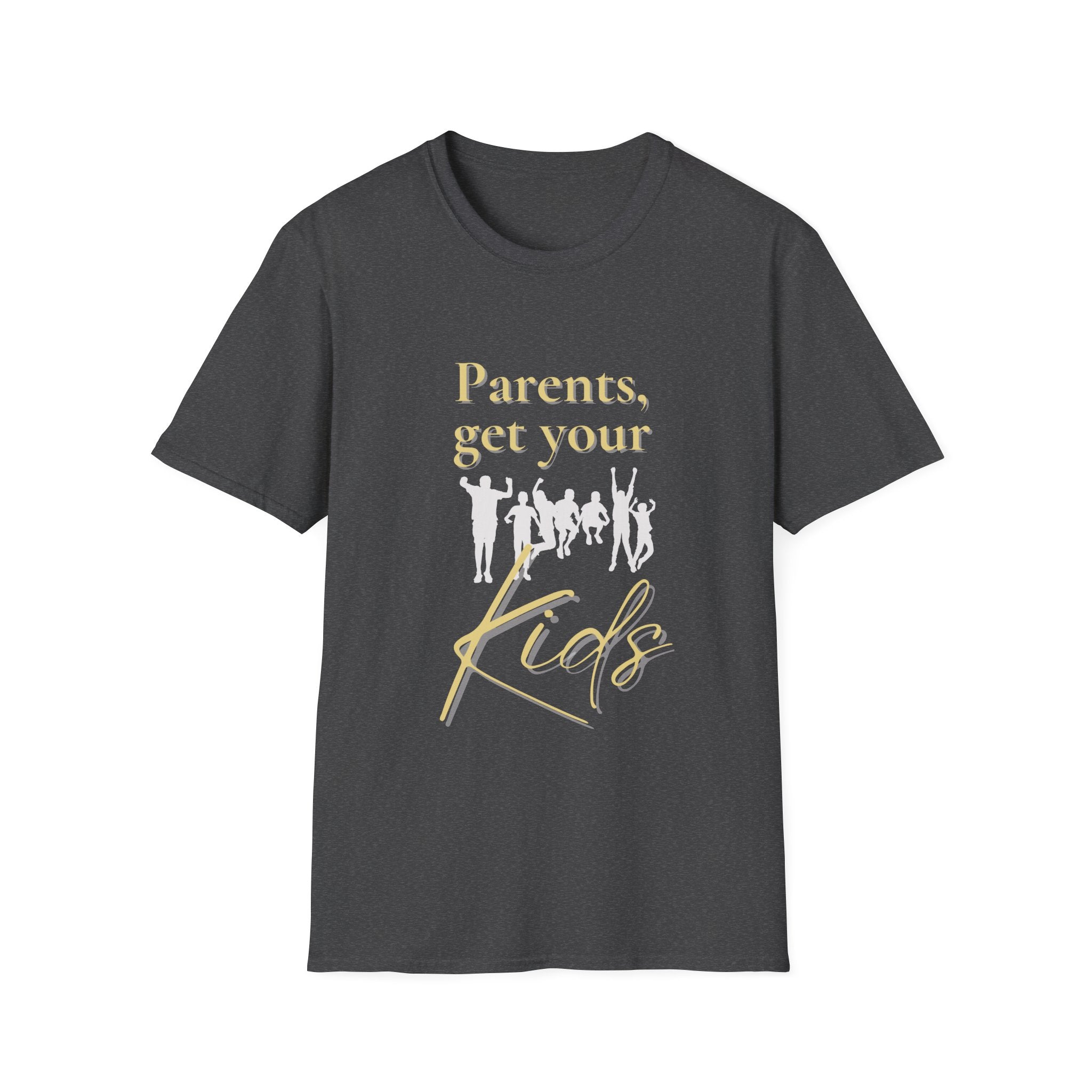 Parents Get Your Kids II — Unisex Softstyle T-Shirt  Faith 4 More HQ