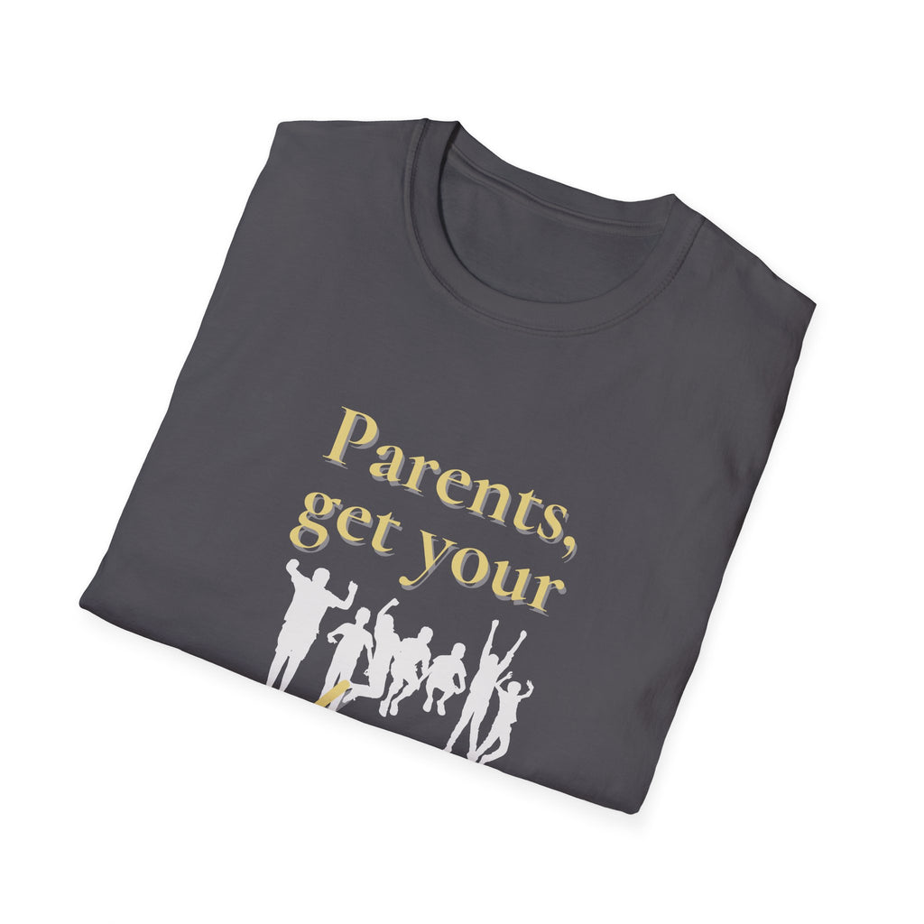 Parents Get Your Kids II — Unisex Softstyle T-Shirt  Faith 4 More HQ
