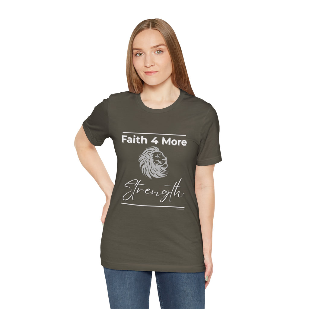 Faith 4 More Strength II — Unisex Jersey Tee Faith 4 More HQ