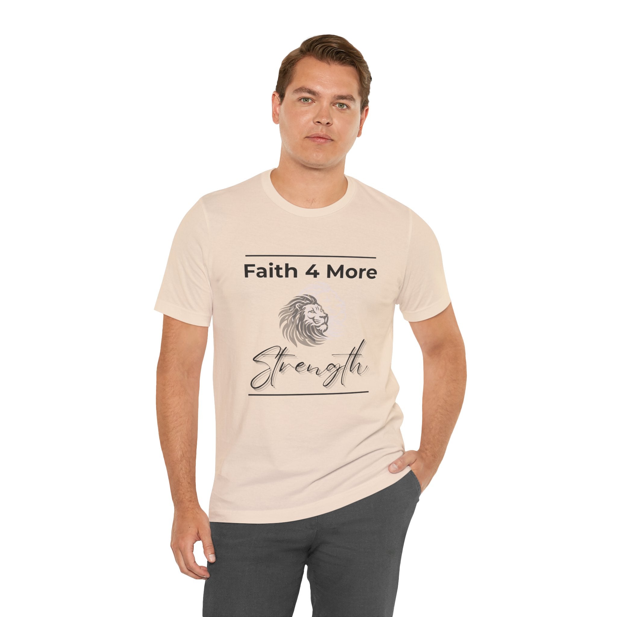 Faith 4 More Strength I — Unisex Jersey Tee  Faith 4 More HQ