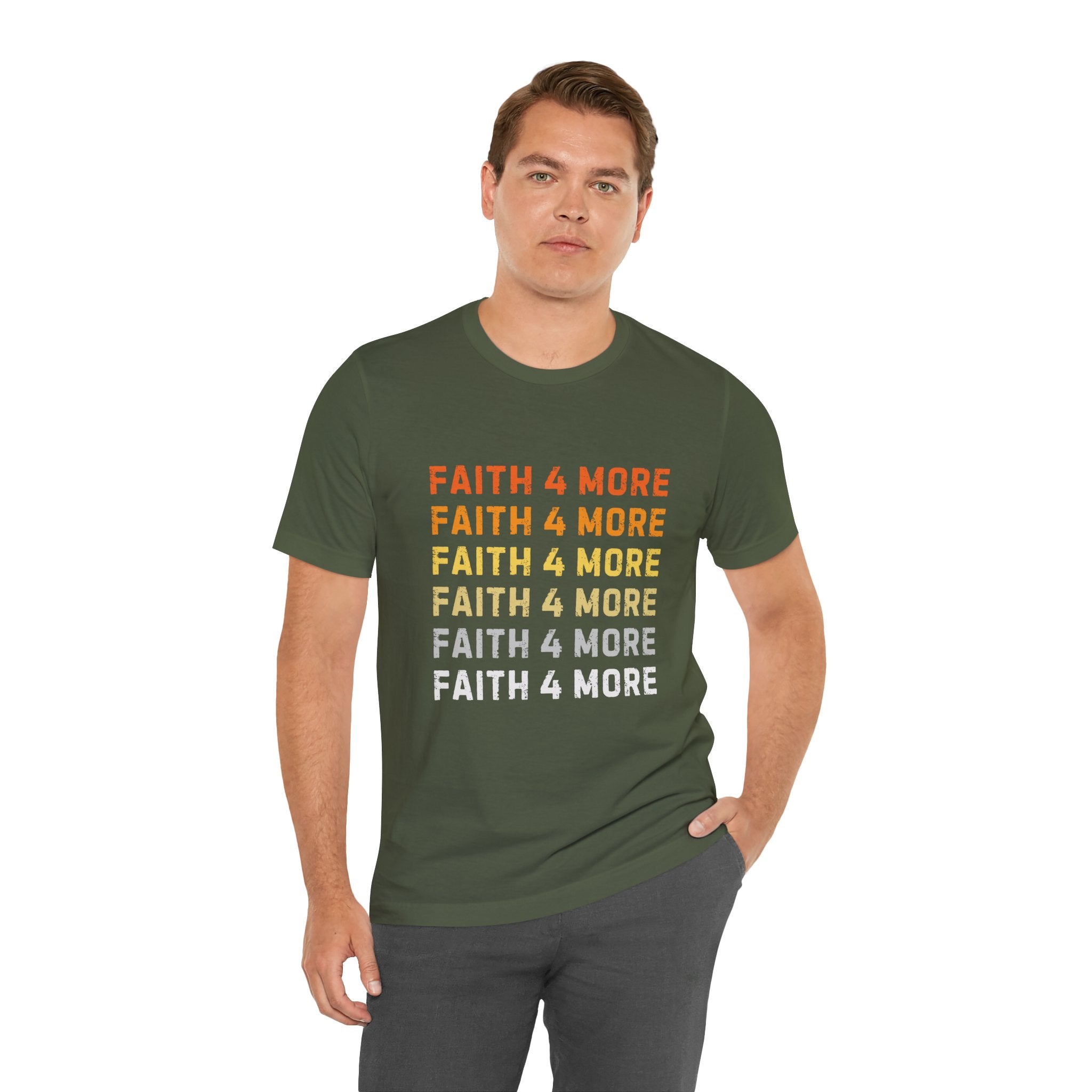 Faith 4 More — Unisex Jersey Tee  Faith 4 More HQ
