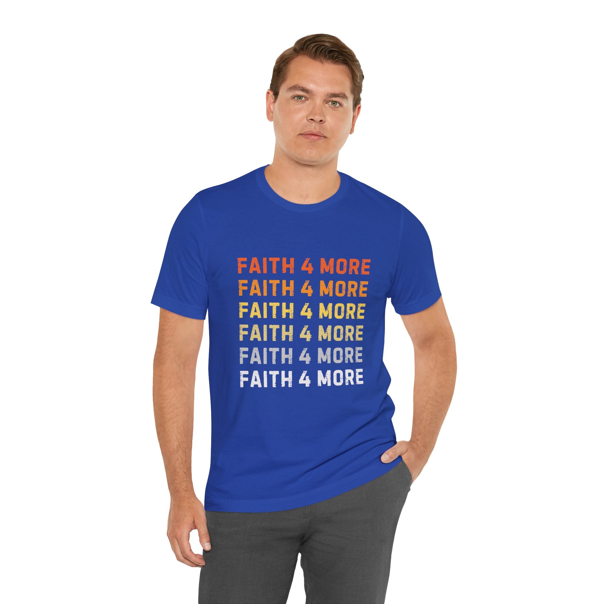 Faith 4 More — Unisex Jersey Tee  Faith 4 More HQ