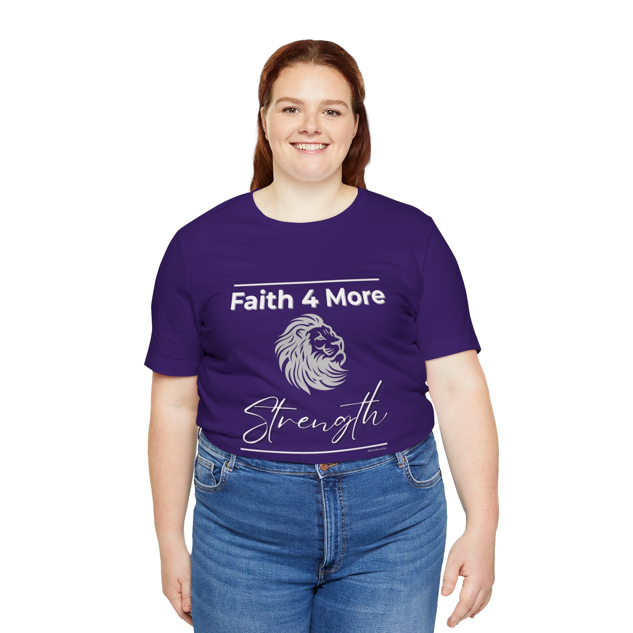 Faith 4 More Strength II — Unisex Jersey Tee Faith 4 More HQ
