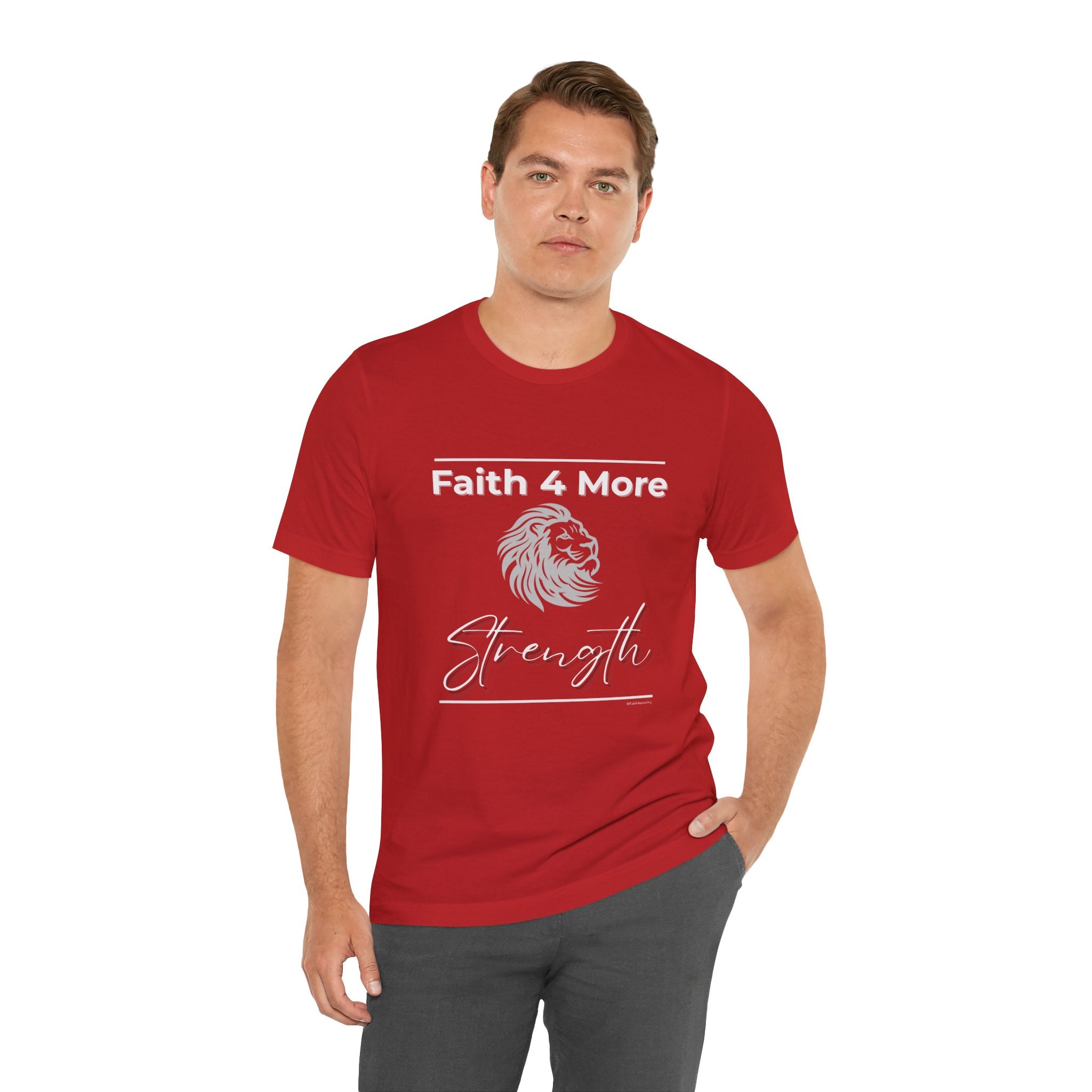 Faith 4 More Strength II — Unisex Jersey Tee Faith 4 More HQ