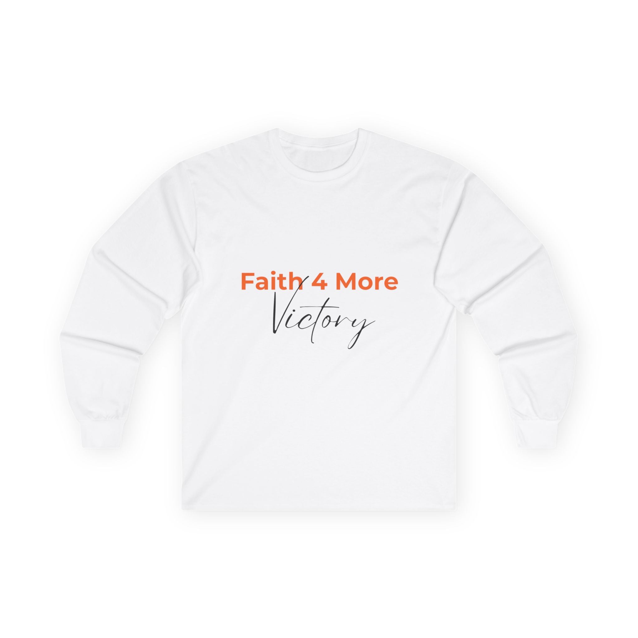 Faith 4 More Victory - Unisex Ultra Cotton Long Sleeve Tee Faith 4 More HQ