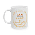 I AM fearfully & wonderfully made — 11oz White Mug Faith 4 More HQ