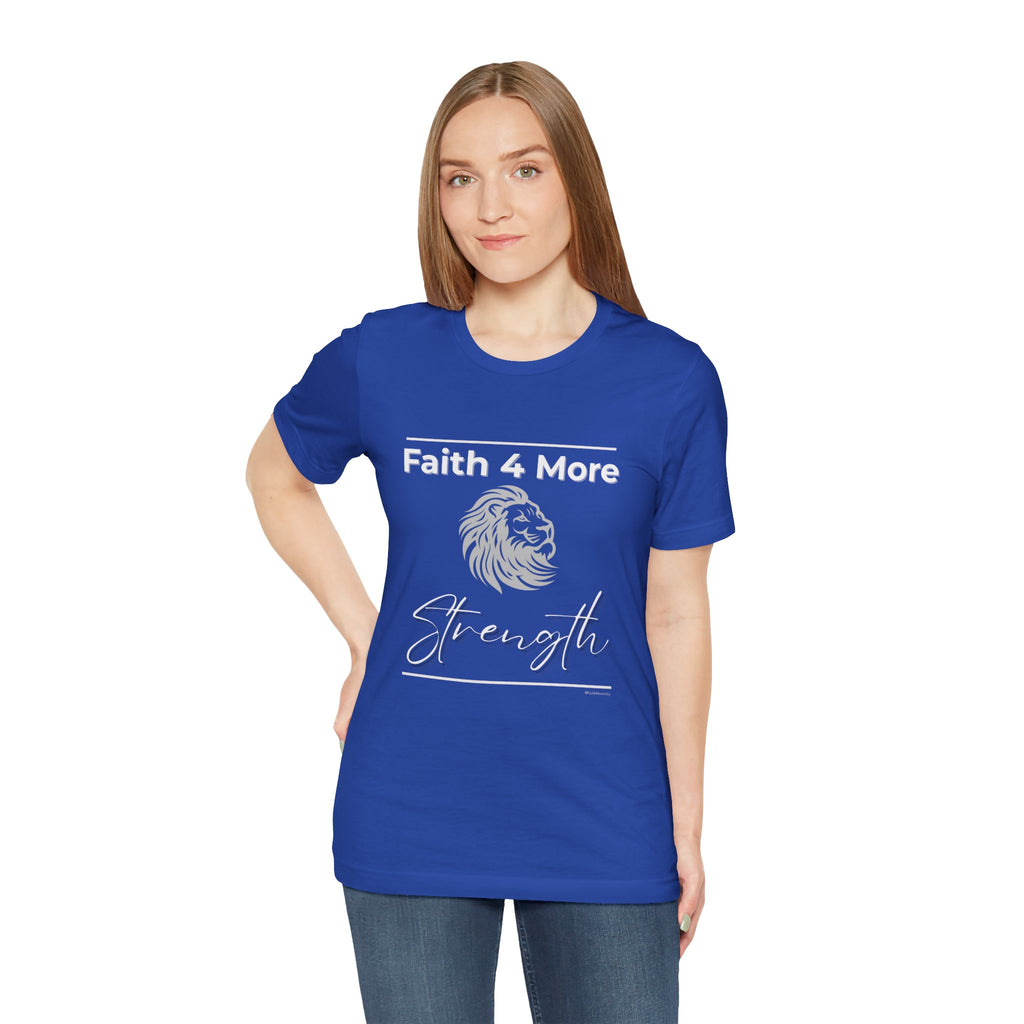 Faith 4 More Strength II — Unisex Jersey Tee Faith 4 More HQ