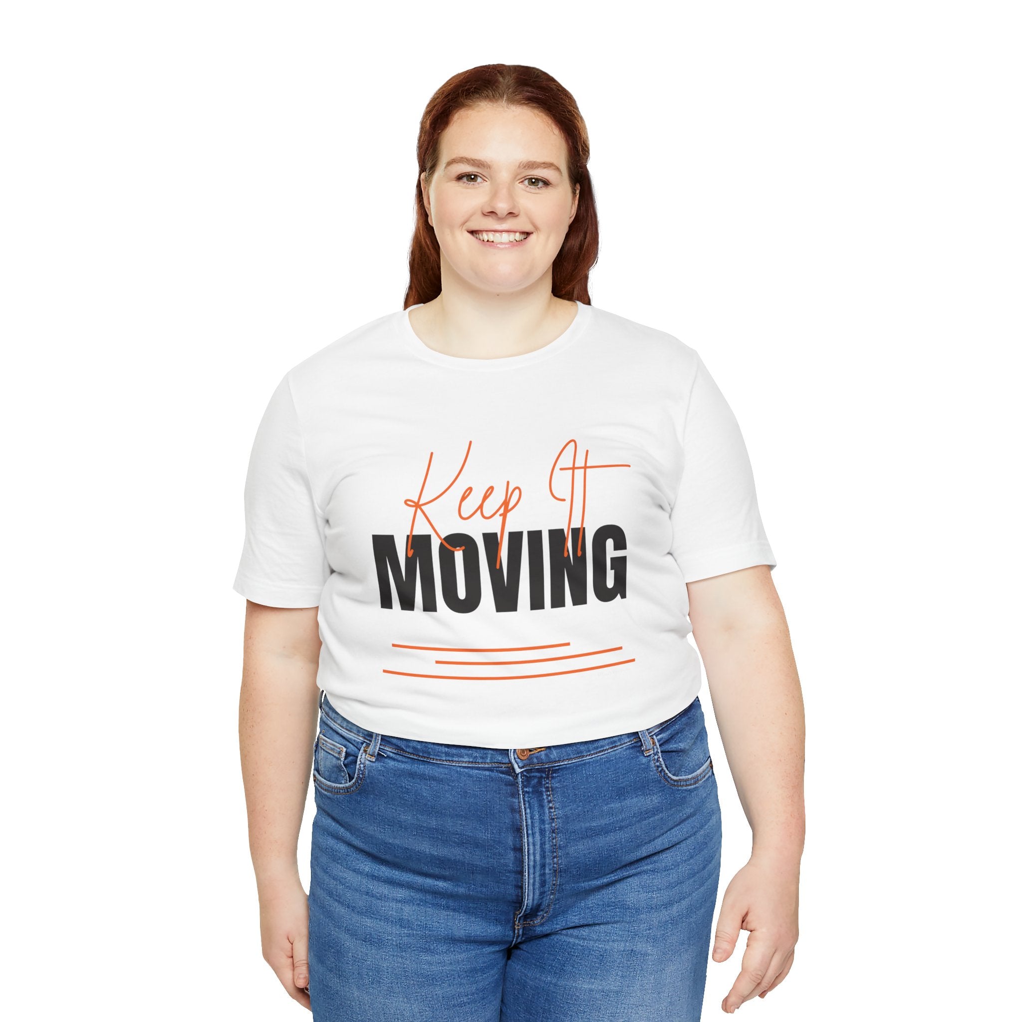 Keep It Moving — Unisex Jersey Tee  Faith 4 More HQ