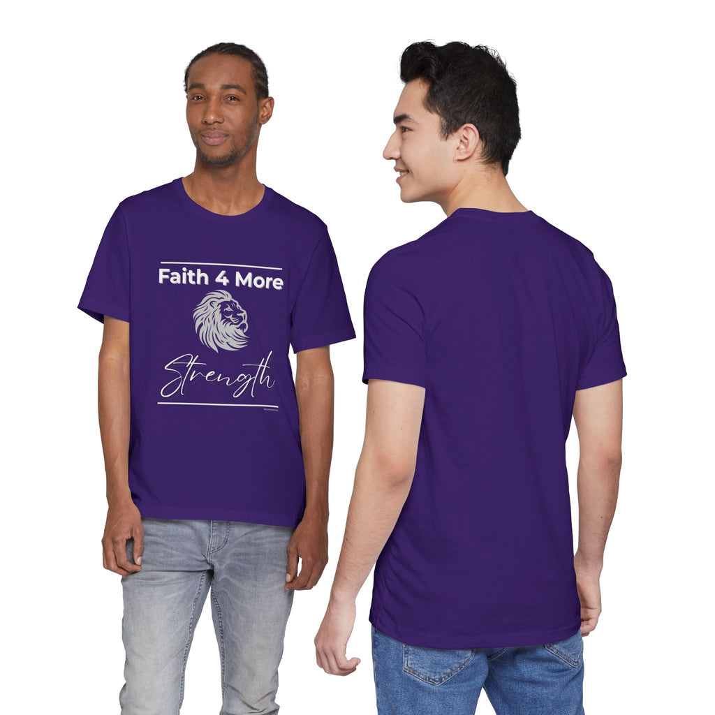 Faith 4 More Strength II — Unisex Jersey Tee Faith 4 More HQ