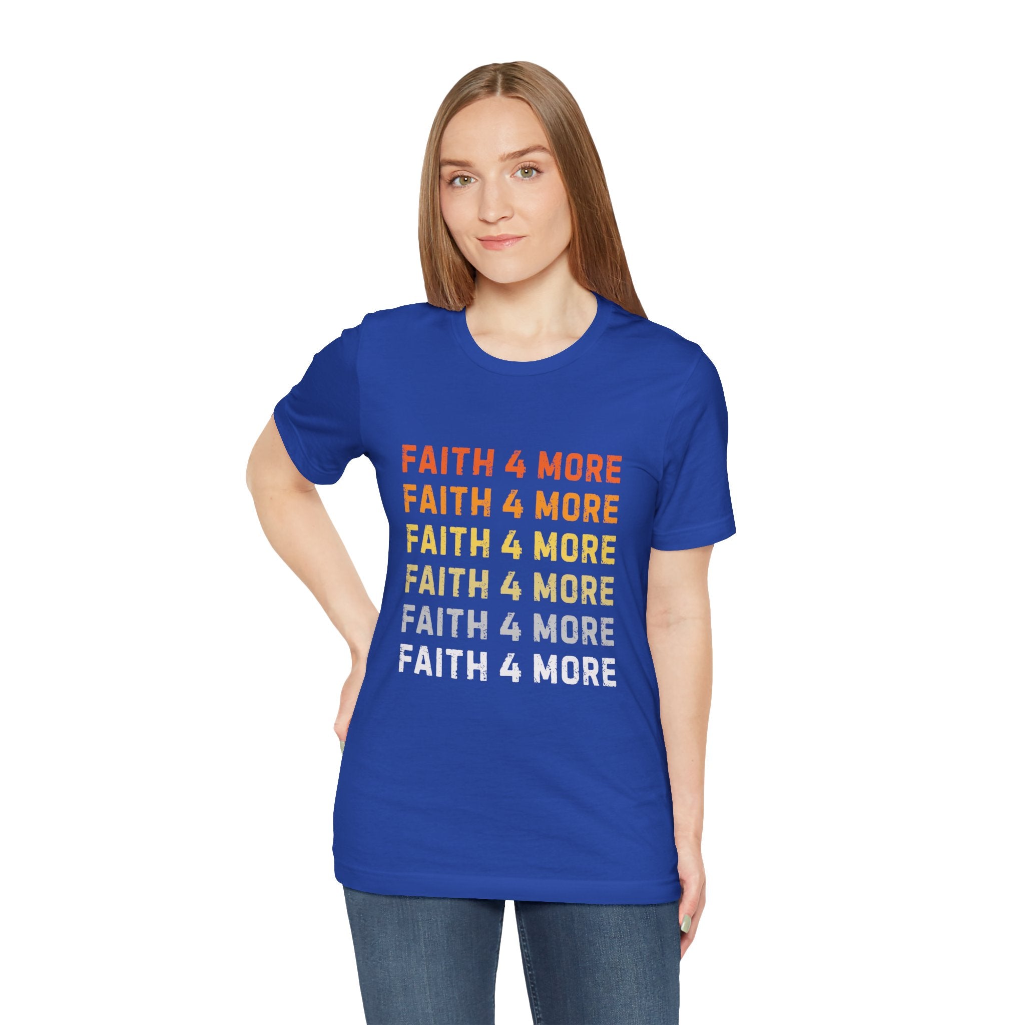 Faith 4 More — Unisex Jersey Tee  Faith 4 More HQ
