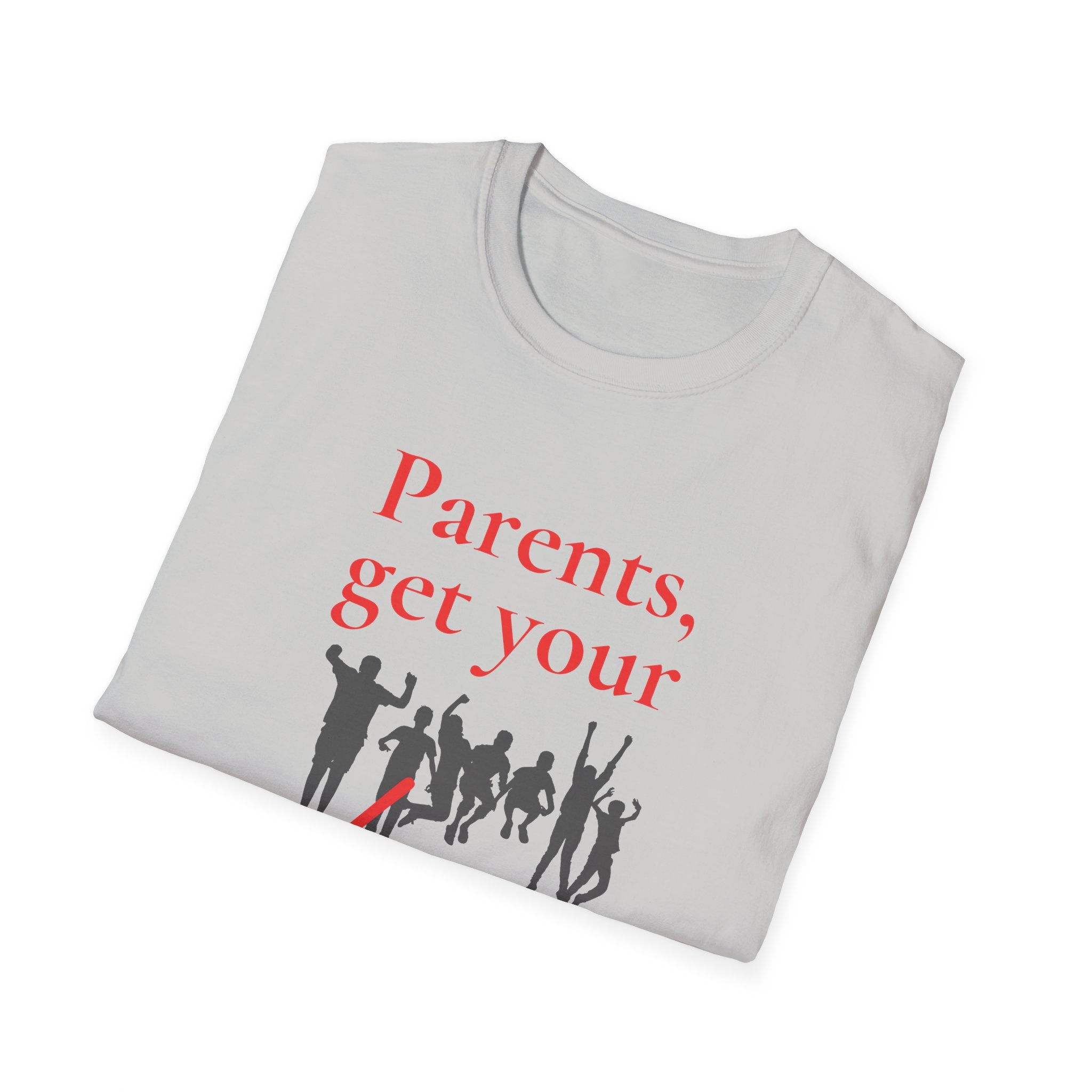 Parents Get Your Kids I — Unisex Softstyle T-Shirt  Faith 4 More HQ