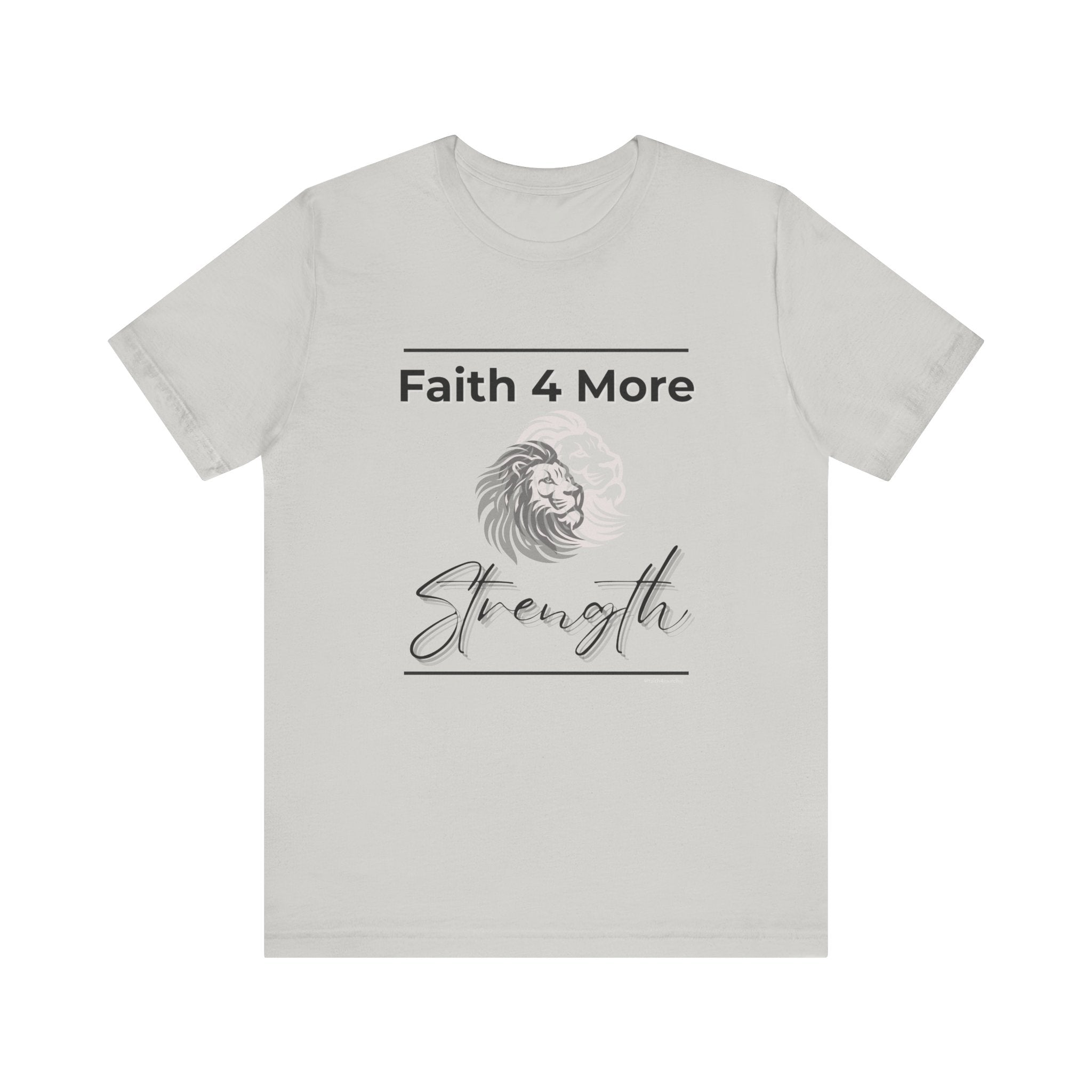 Faith 4 More Strength I — Unisex Jersey Tee  Faith 4 More HQ