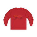 Faith 4 More Strength - Unisex Ultra Cotton Long Sleeve Tee Faith 4 More HQ