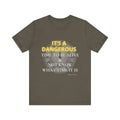 It's a dangerous time — Unisex Jersey Tee Faith 4 More HQ