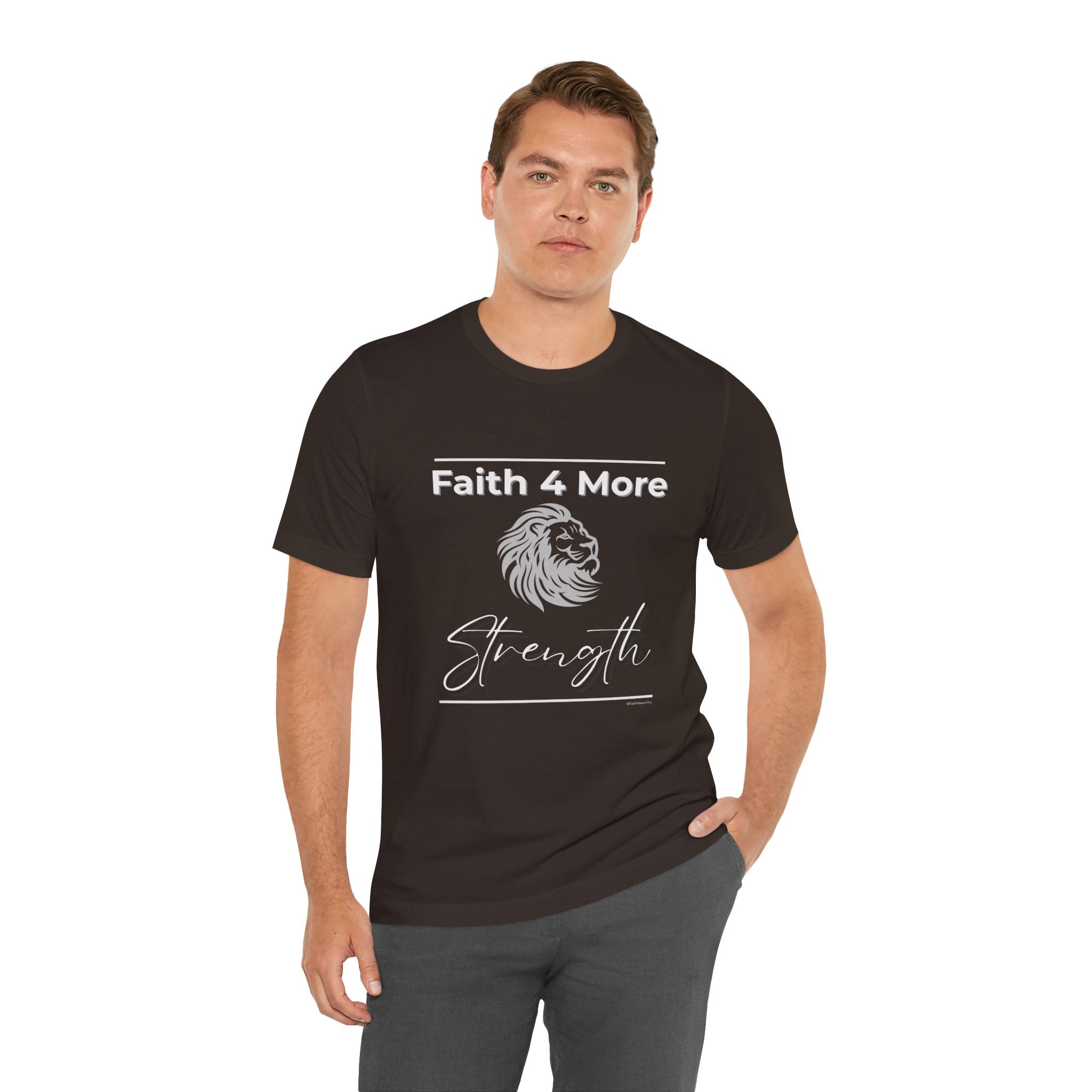 Faith 4 More Strength II — Unisex Jersey Tee Faith 4 More HQ