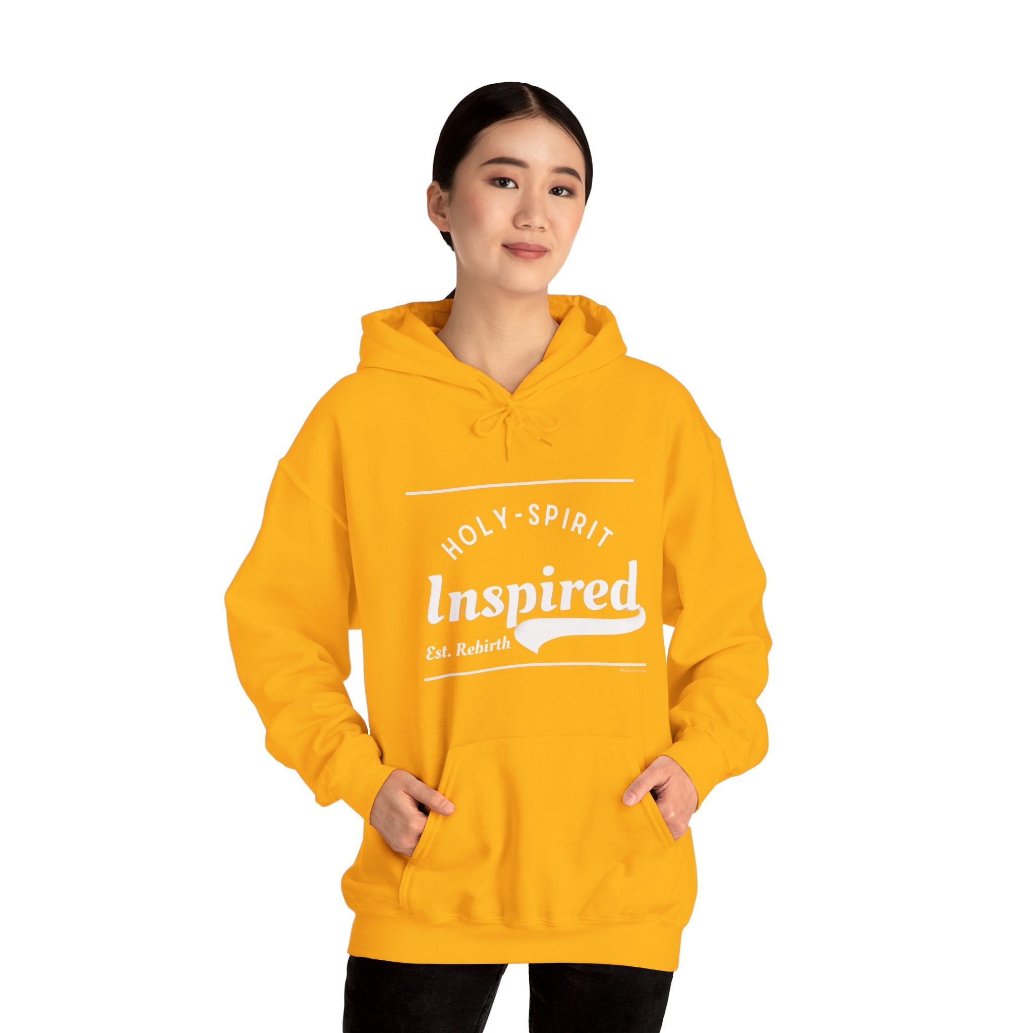 Holy-Spirit Inspired Est Rebirth — Unisex Sweatshirt  Faith 4 More HQ