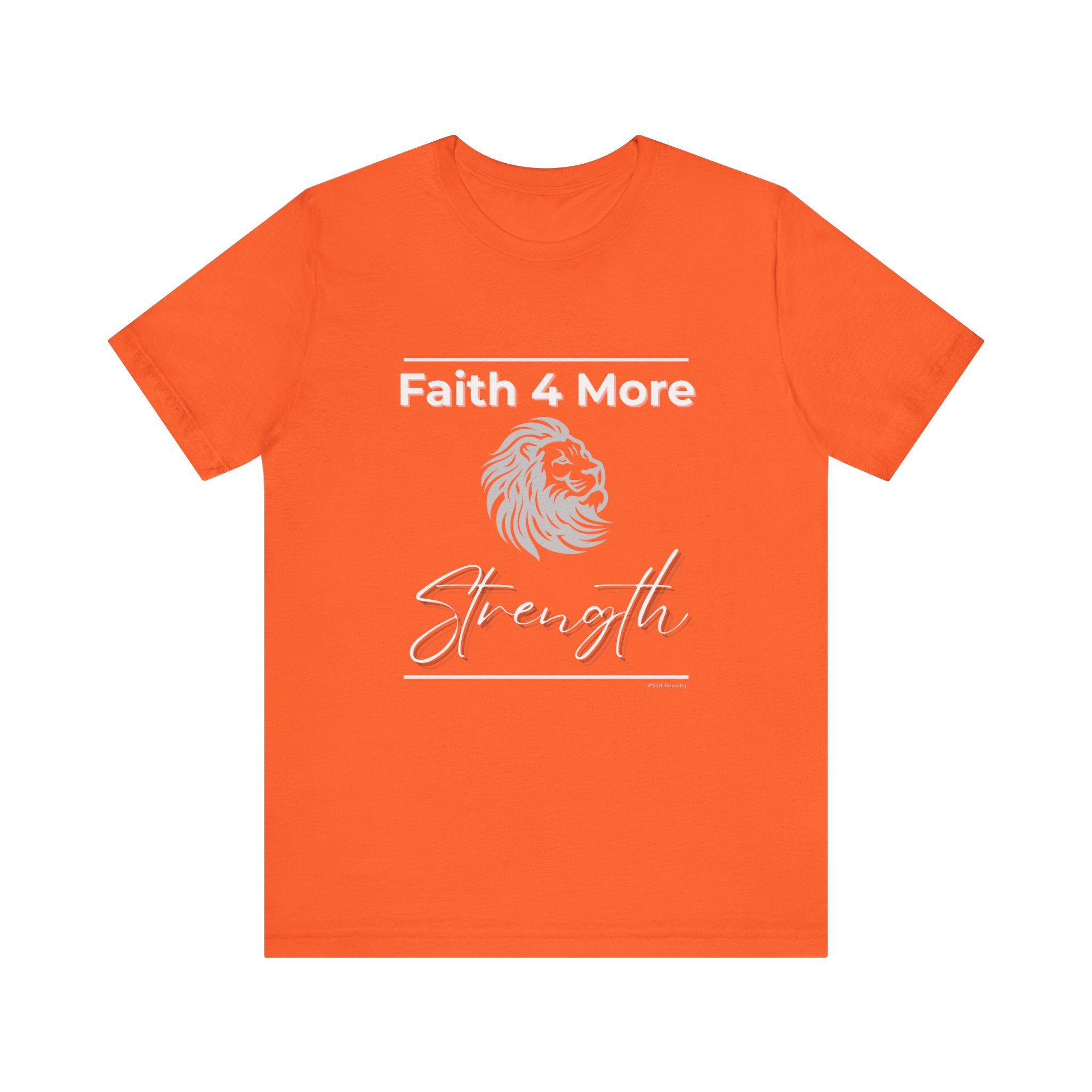 Faith 4 More Strength II — Unisex Jersey Tee Faith 4 More HQ