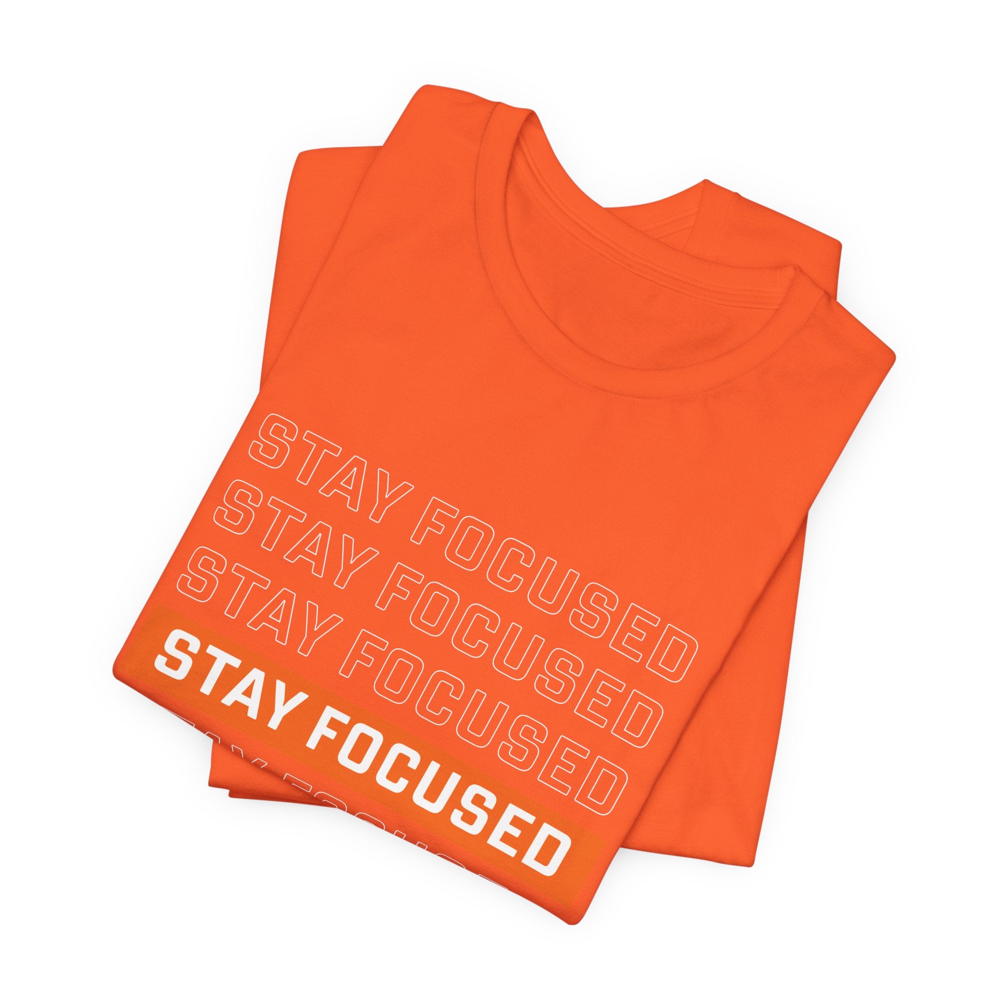 Stay Focused — Unisex Jersey Tee Faith 4 More HQ