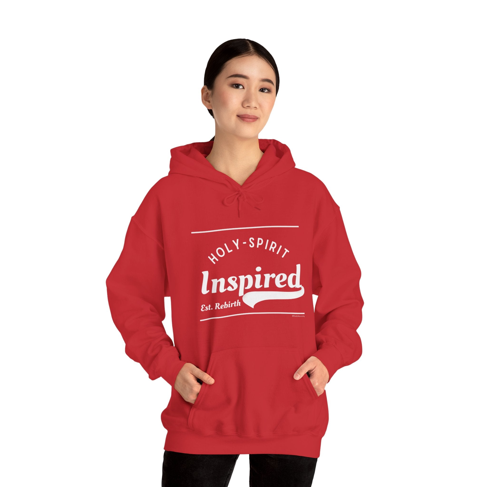 Holy-Spirit Inspired Est Rebirth — Unisex Sweatshirt  Faith 4 More HQ