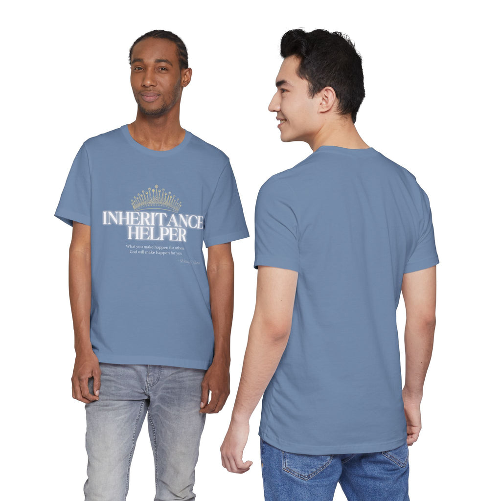 What you make happen for others — Unisex Jersey Tee Faith 4 More HQ