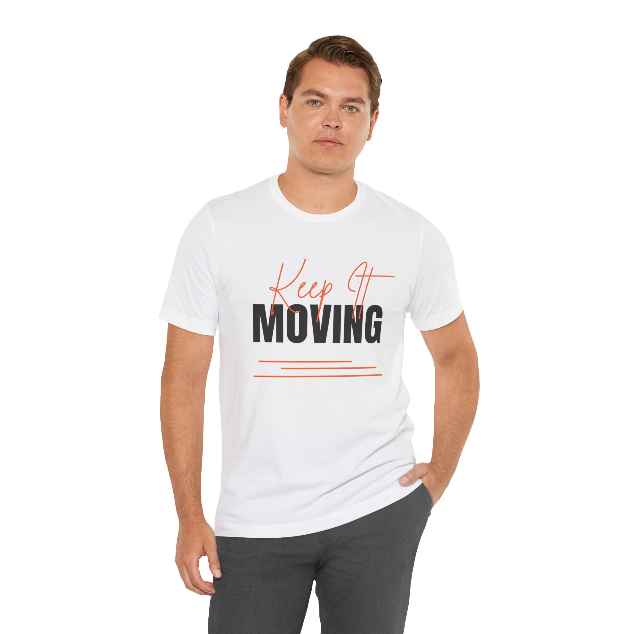 Keep It Moving — Unisex Jersey Tee  Faith 4 More HQ