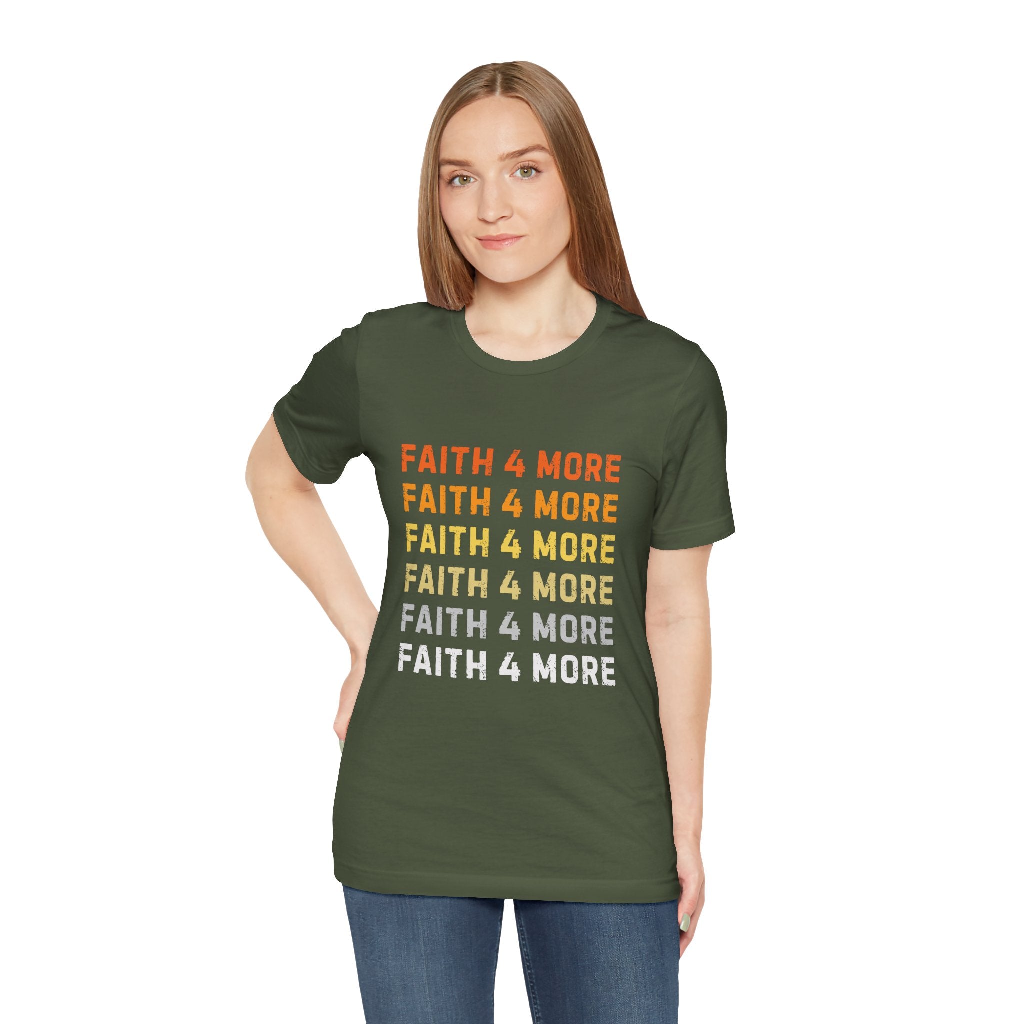 Faith 4 More — Unisex Jersey Tee  Faith 4 More HQ