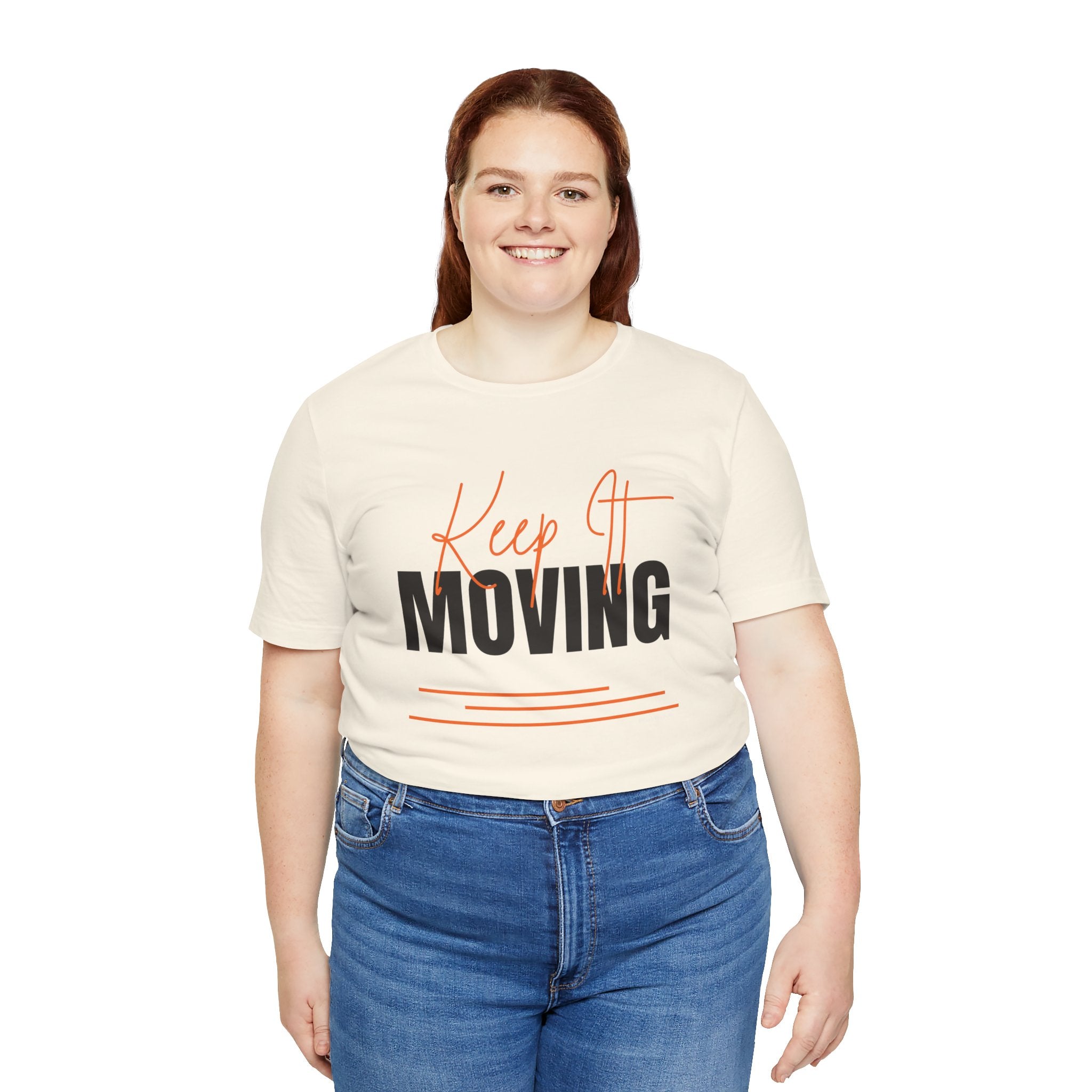 Keep It Moving — Unisex Jersey Tee  Faith 4 More HQ