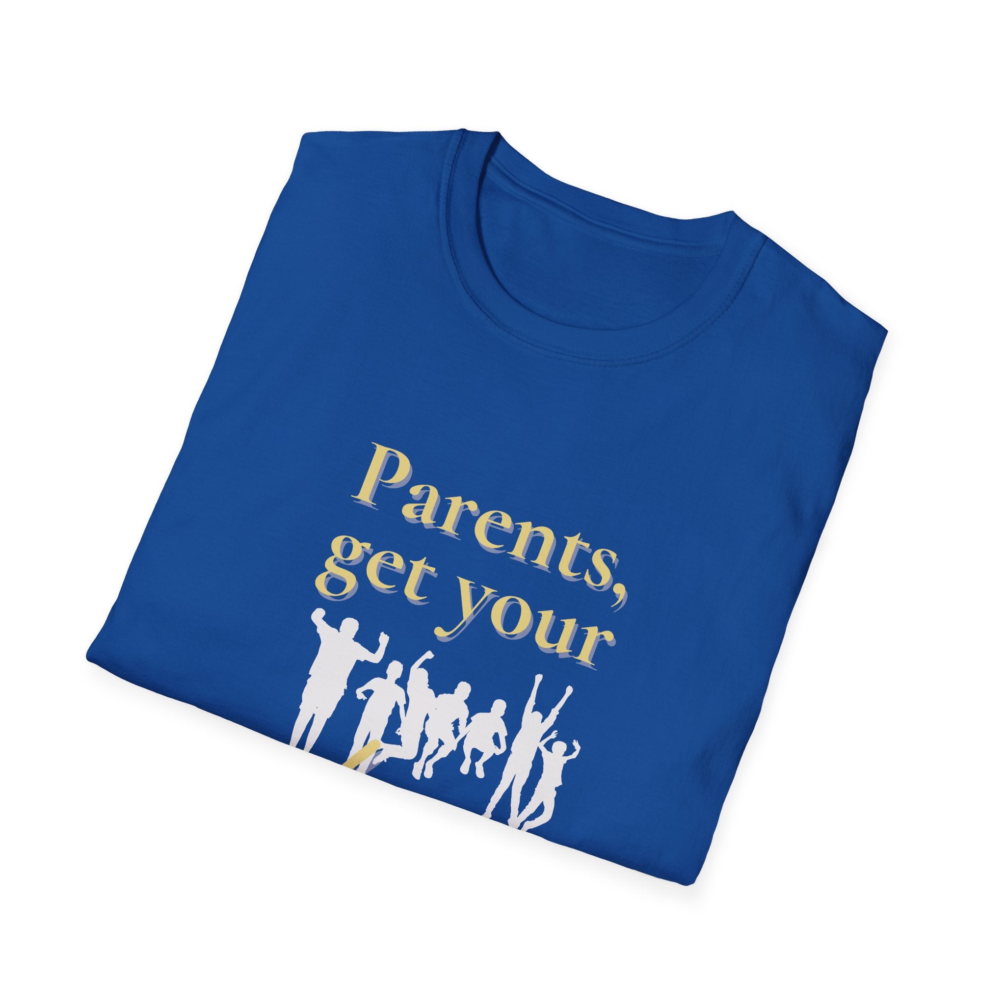 Parents Get Your Kids II — Unisex Softstyle T-Shirt  Faith 4 More HQ