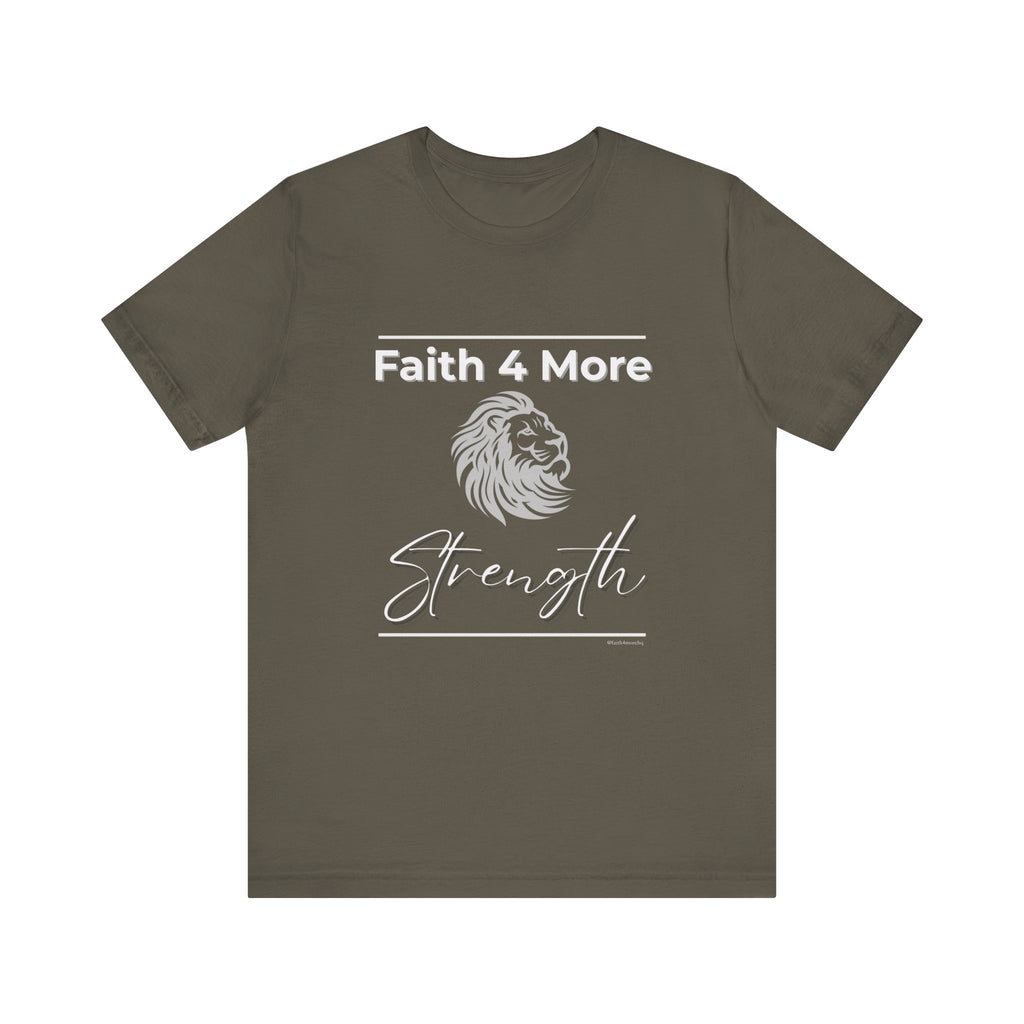 Faith 4 More Strength II — Unisex Jersey Tee Faith 4 More HQ