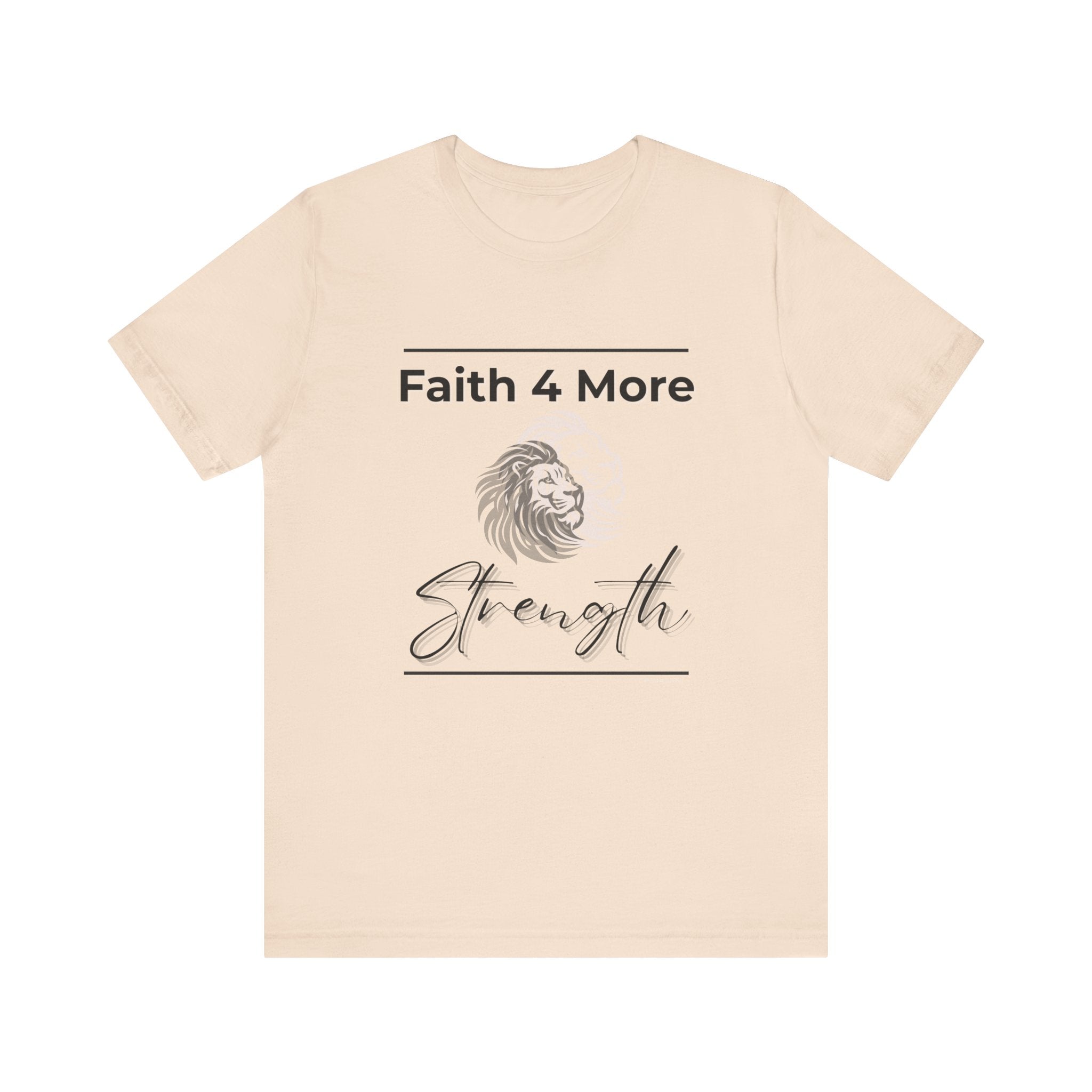 Faith 4 More Strength I — Unisex Jersey Tee  Faith 4 More HQ