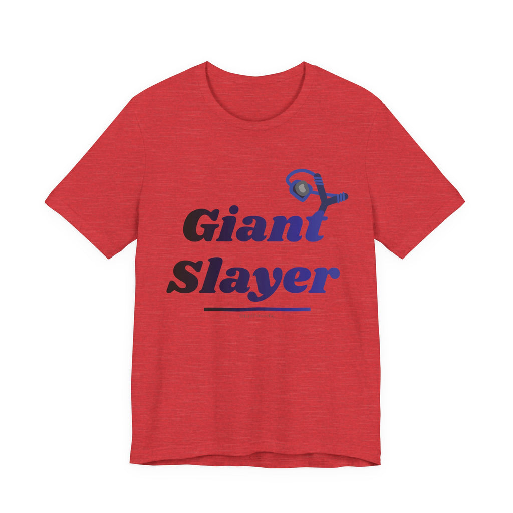Giant Slayer II — Unisex Jersey Tee Faith 4 More HQ