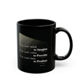 Imagine, Provoke, Produce — 11oz, 15oz Black Mug Faith 4 More HQ