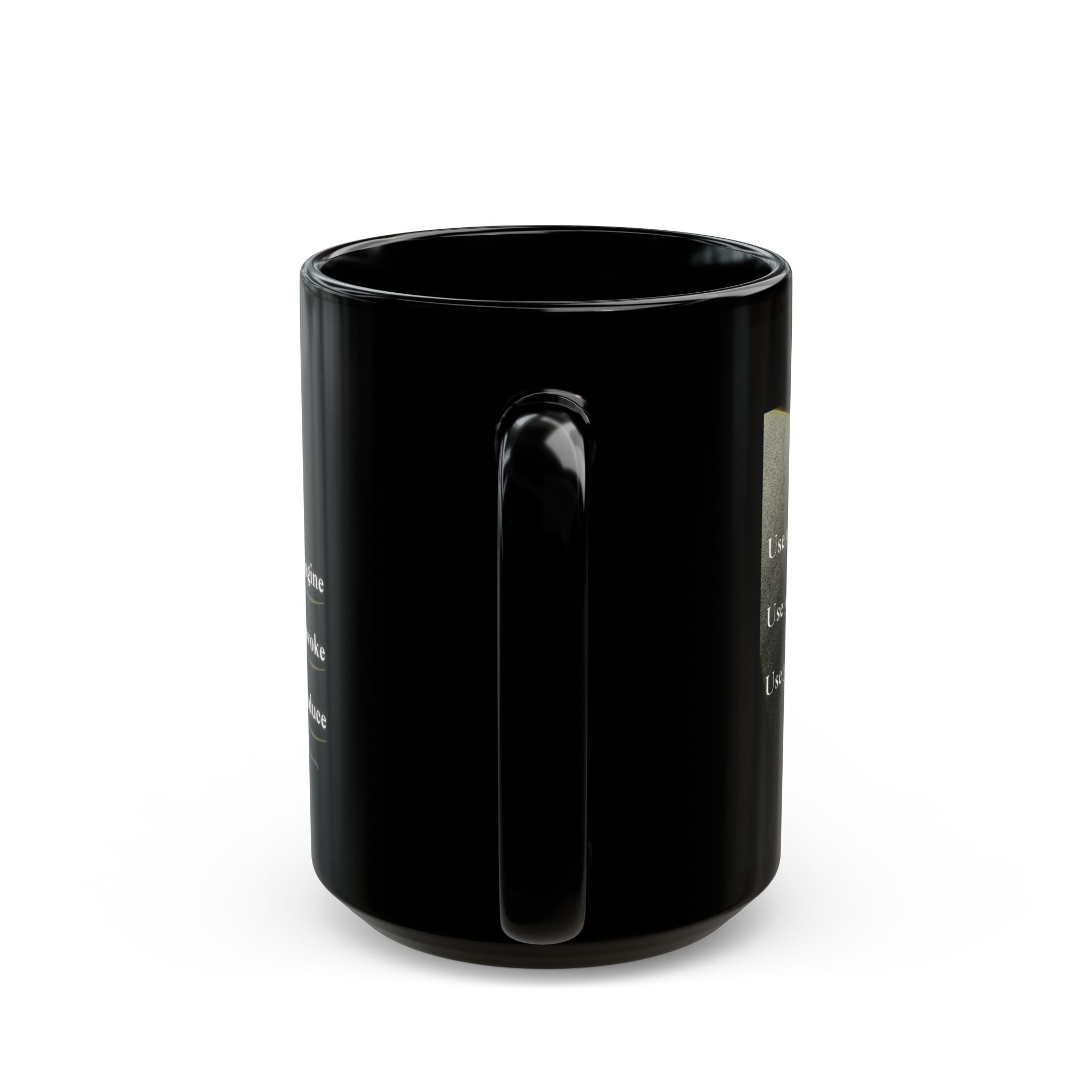 Imagine, Provoke, Produce — 11oz, 15oz Black Mug Faith 4 More HQ
