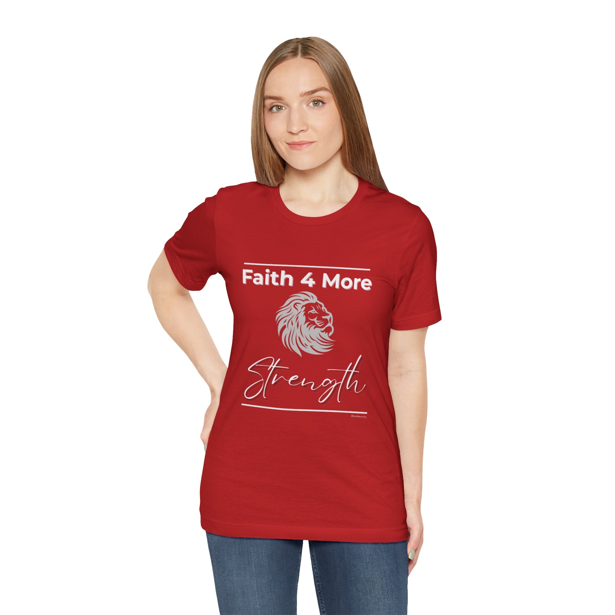 Faith 4 More Strength II — Unisex Jersey Tee Faith 4 More HQ