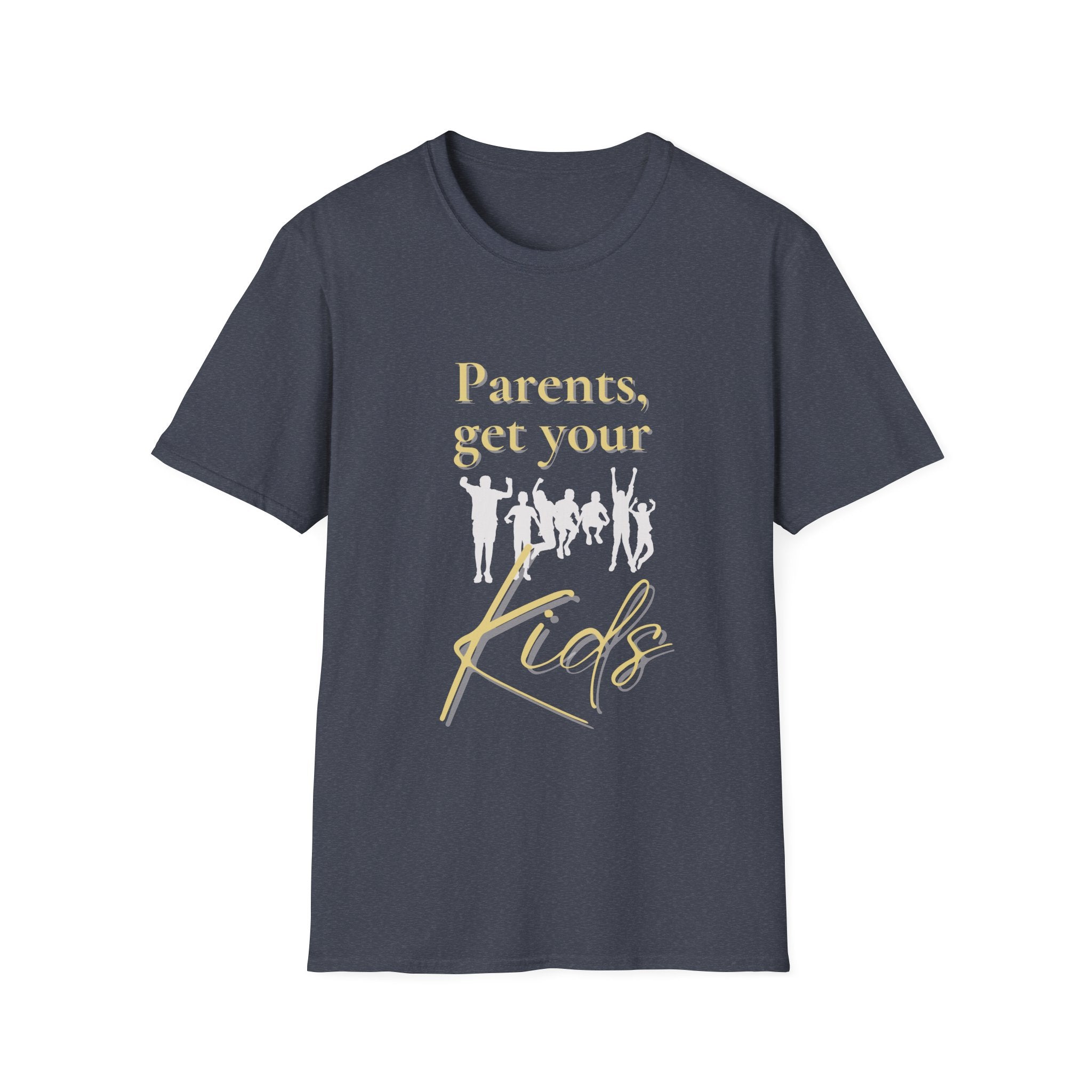 Parents Get Your Kids II — Unisex Softstyle T-Shirt  Faith 4 More HQ