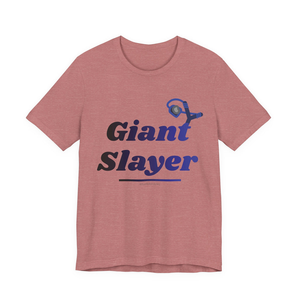 Giant Slayer II — Unisex Jersey Tee Faith 4 More HQ