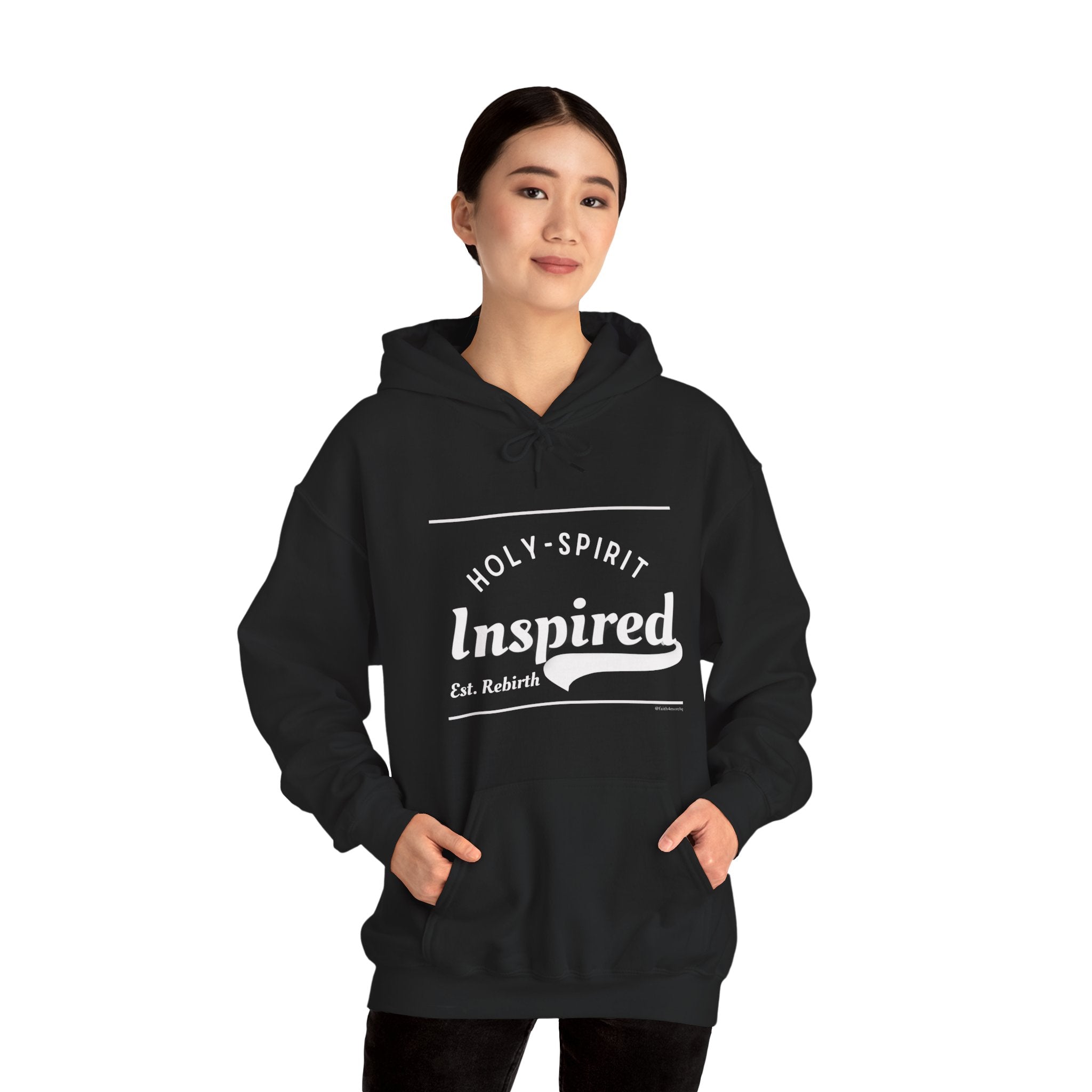 Holy-Spirit Inspired Est Rebirth — Unisex Sweatshirt  Faith 4 More HQ