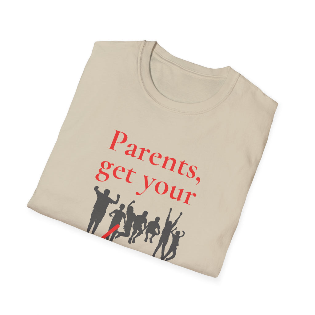 Parents Get Your Kids I — Unisex Softstyle T-Shirt  Faith 4 More HQ