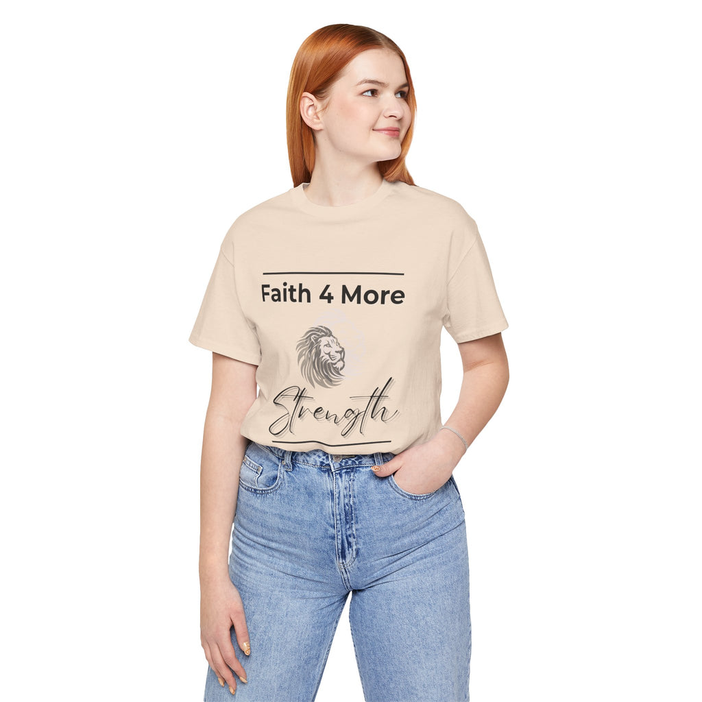 Faith 4 More Strength I — Unisex Jersey Tee  Faith 4 More HQ