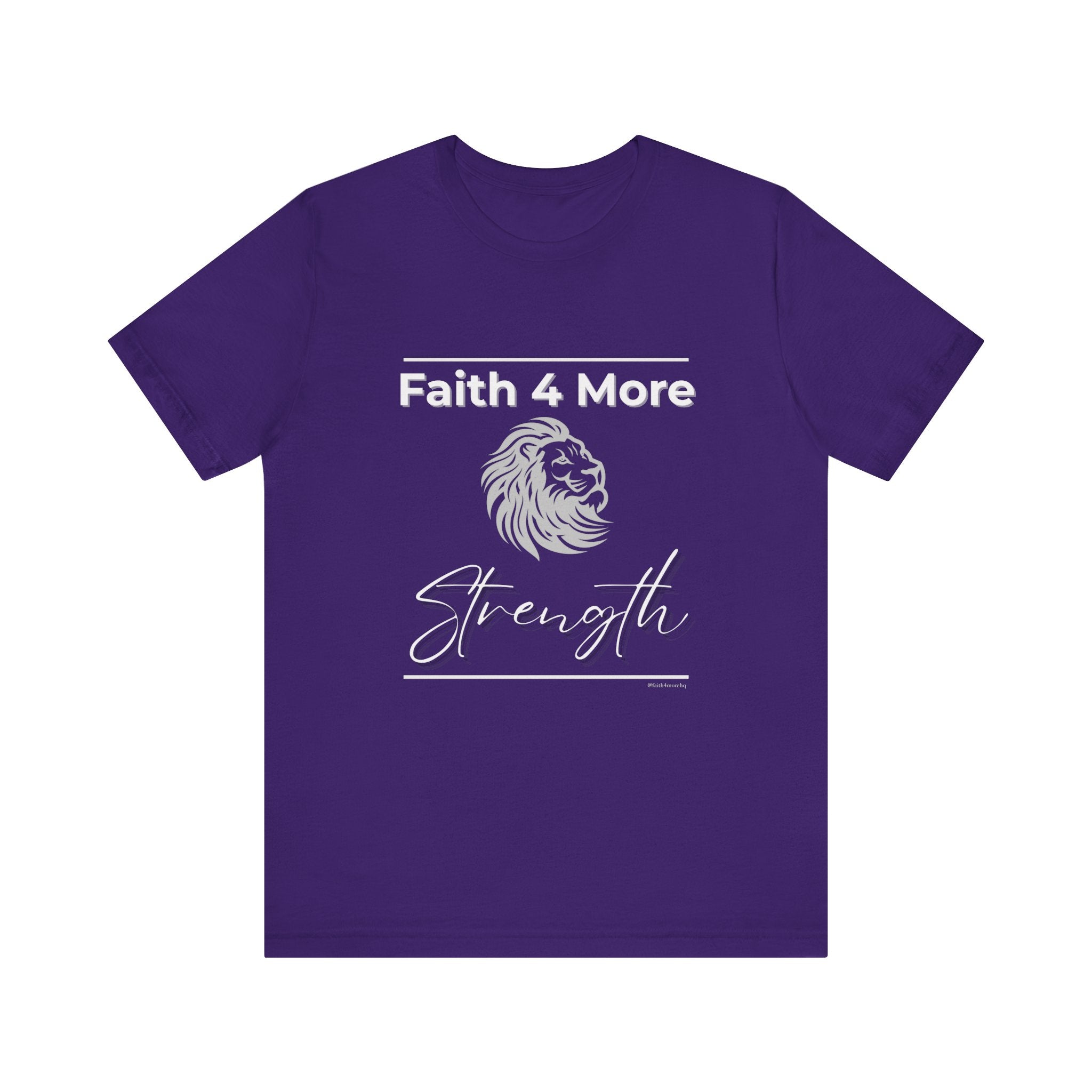 Faith 4 More Strength II — Unisex Jersey Tee Faith 4 More HQ