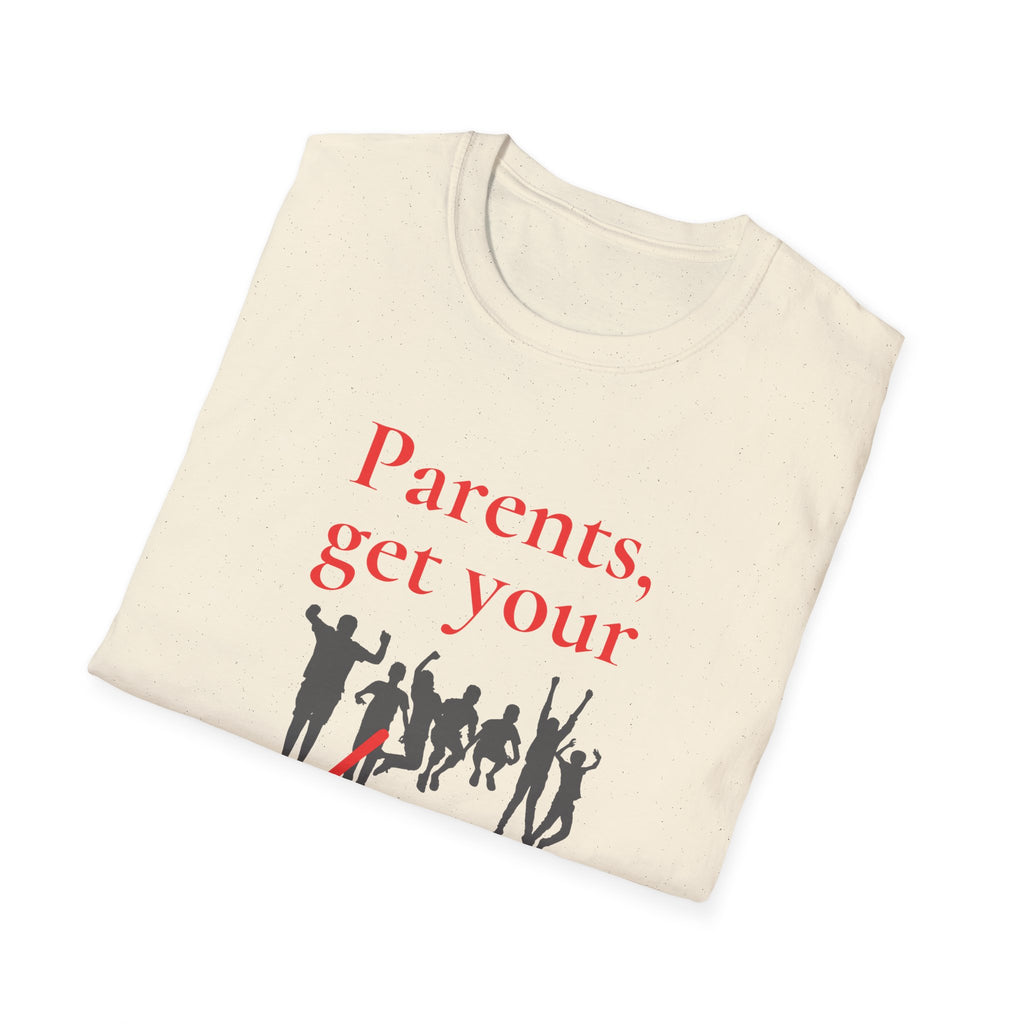 Parents Get Your Kids I — Unisex Softstyle T-Shirt  Faith 4 More HQ